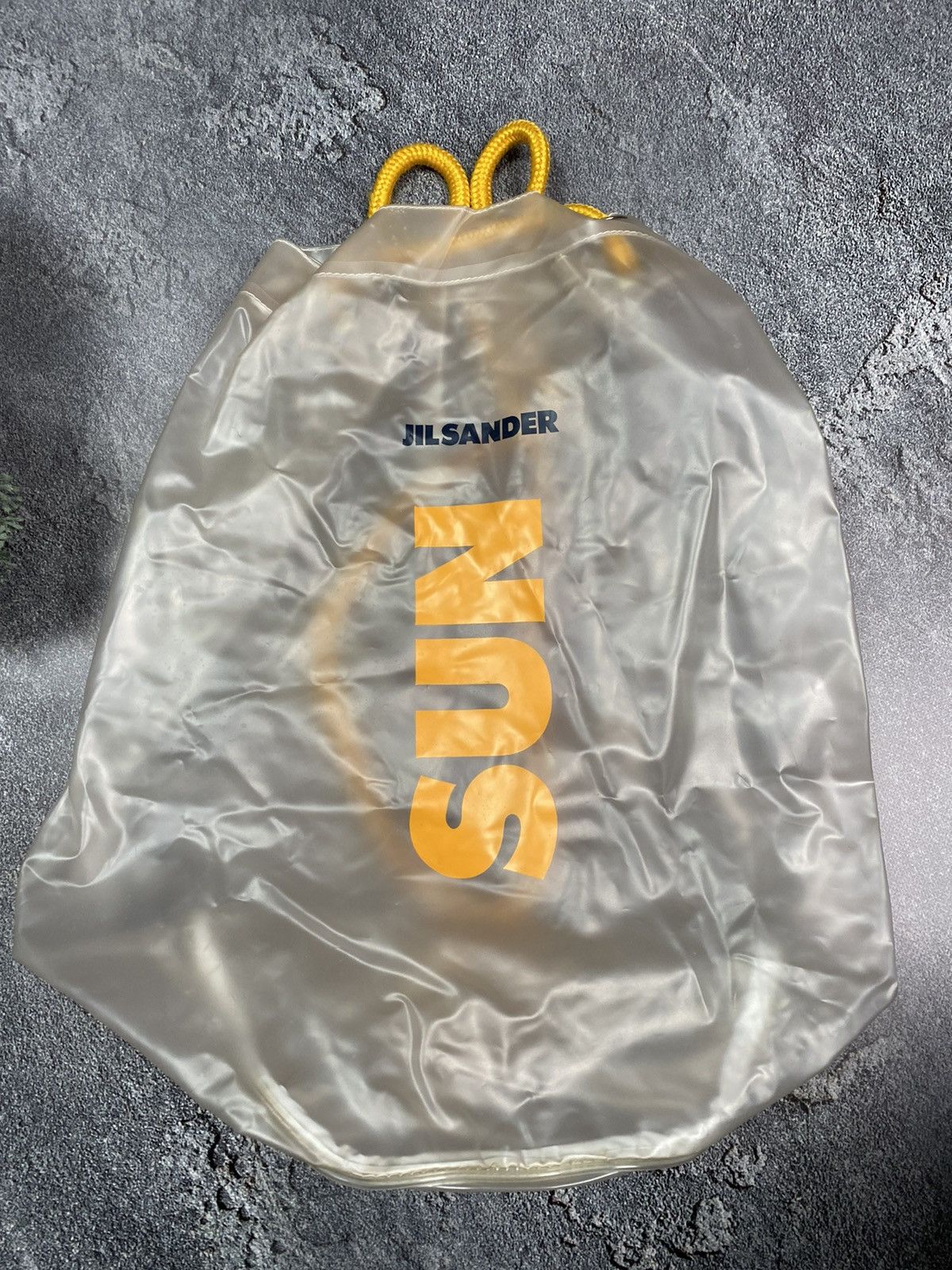 Jil Sander Jil Sander SUN Fragrance Transparent Drawstring Beach Bag Size ONE SIZE - 2 Thumbnail