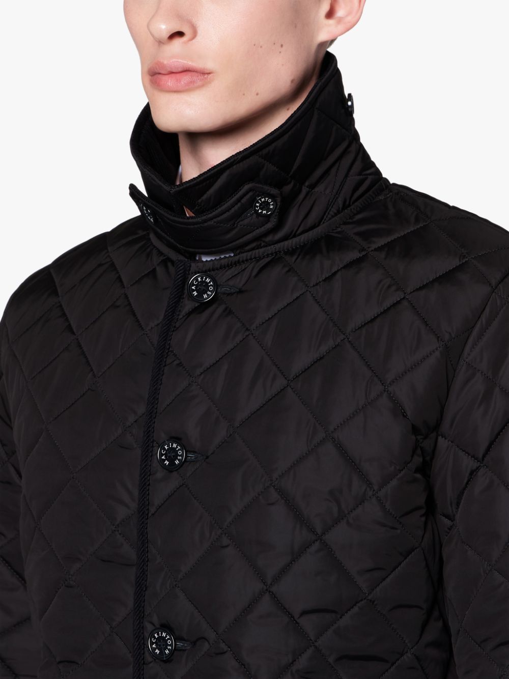 Mackintosh o1mle0424 Kingdom Quilt Jacket in Black Size US S / EU 44-46 / 1 - 4 Thumbnail