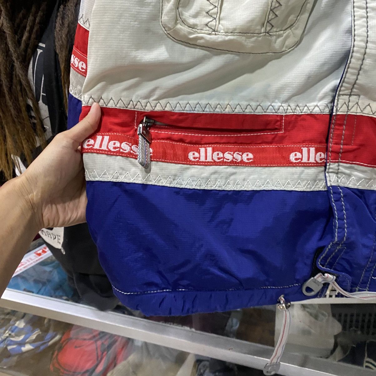 Ellesse VINTAGE OFFICIAL NATIONAL FRANCE SKI ELLESSE JACKET Size US XL / EU 56 / 4 - 8 Thumbnail