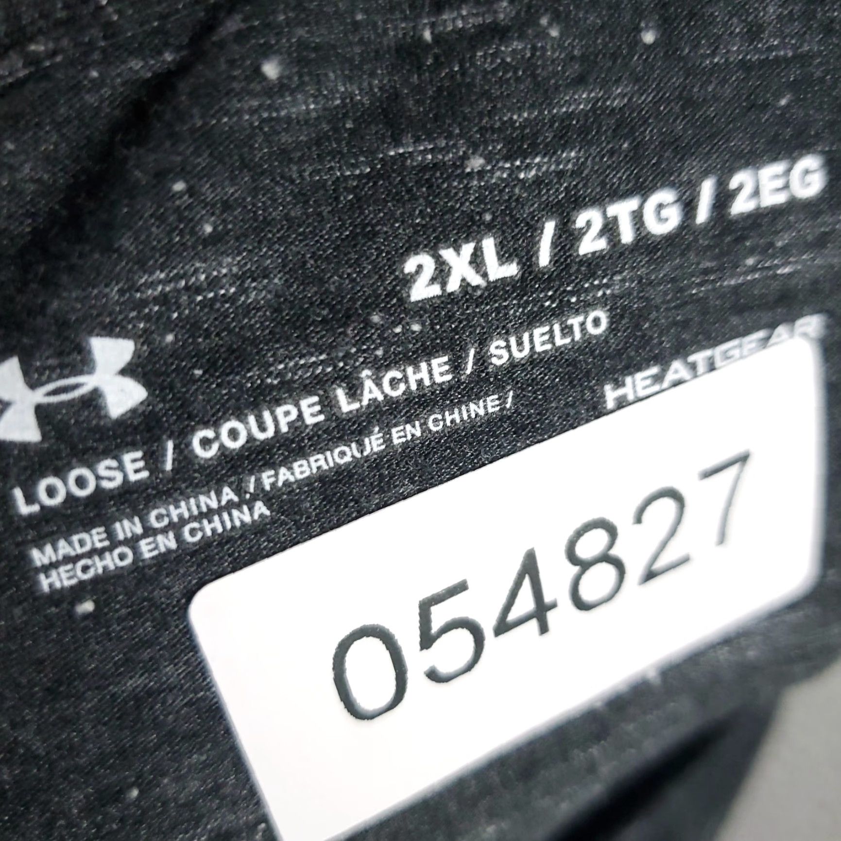 Under Armour Under Armour T-Shirt Mens 2XL Gray Short Sleeve Crew Neck Regular Cotton Blend Logo Sports Casual Fall Winter Summer Spring Modern 90s Mens Size US XXL / EU 58 / 5 - 7 Thumbnail