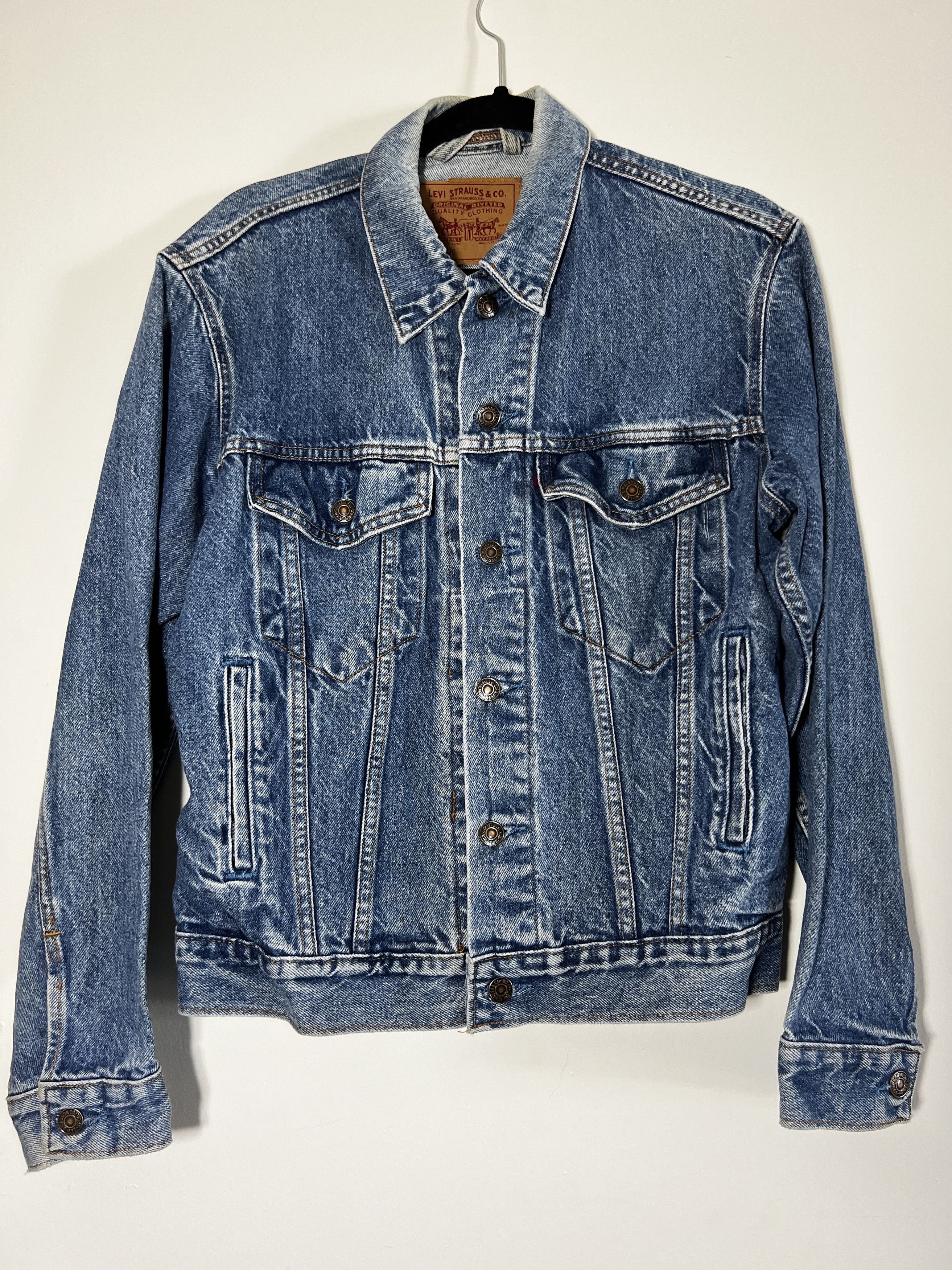 Levi's × Levi's Vintage Clothing × Vintage Vintage 1990's Levi's 70506-0216 Denim 4 Pocket Jean Jacket Size US M / EU 48-50 / 2 - 1 Thumbnail