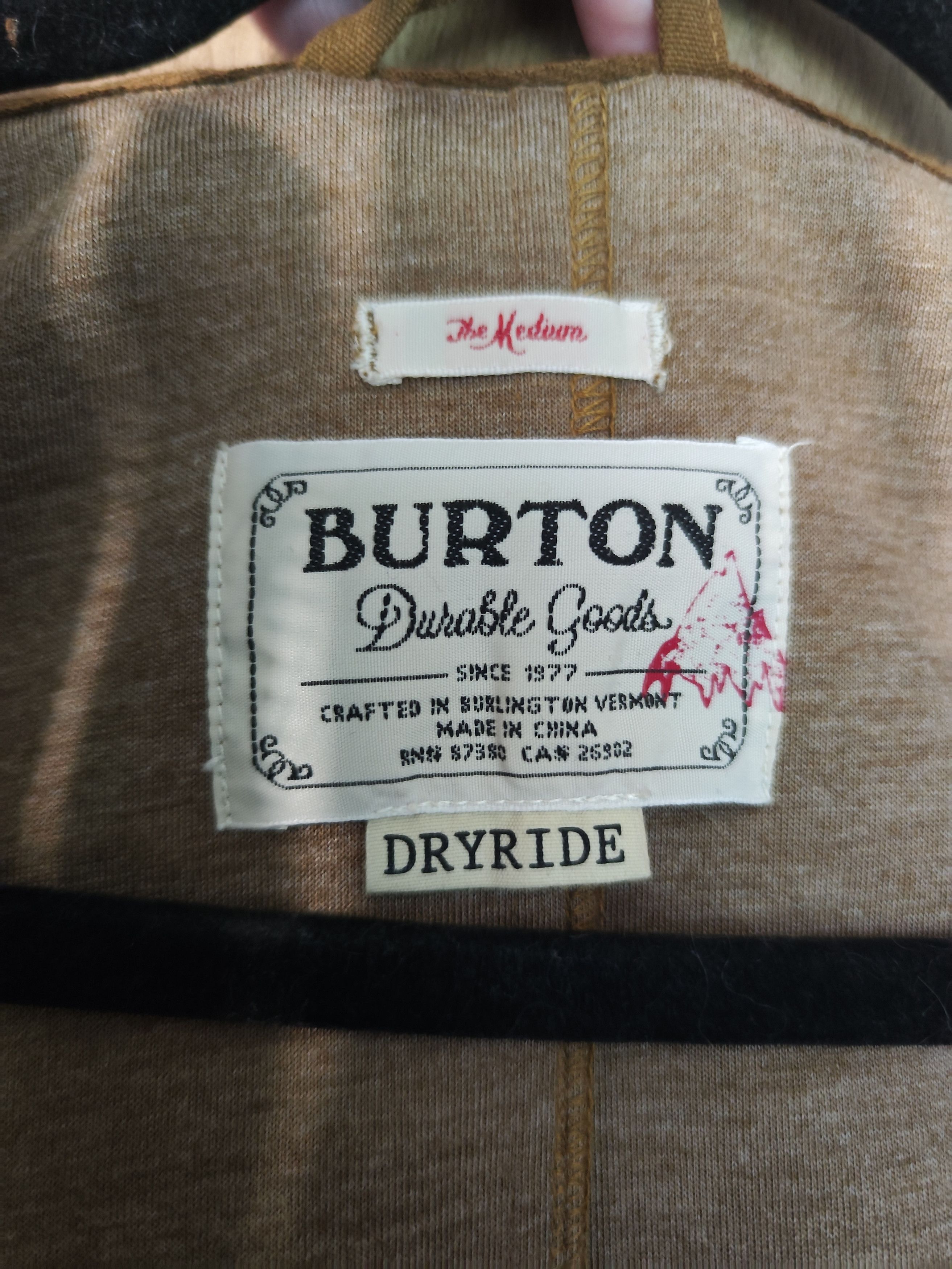 Burton Burton mustard jacket, size M/38 Dryride SoftShell Size M / US 6-8 / IT 42-44 - 8 Thumbnail
