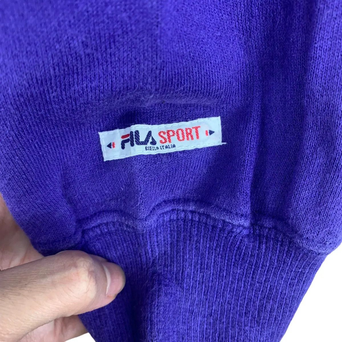 Fila Vtg FILA BIELLA ITALIA Sportiva Italy Sweden Flag Sweatshirt Size XL / US 12-14 / IT 48-50 - 2 Thumbnail