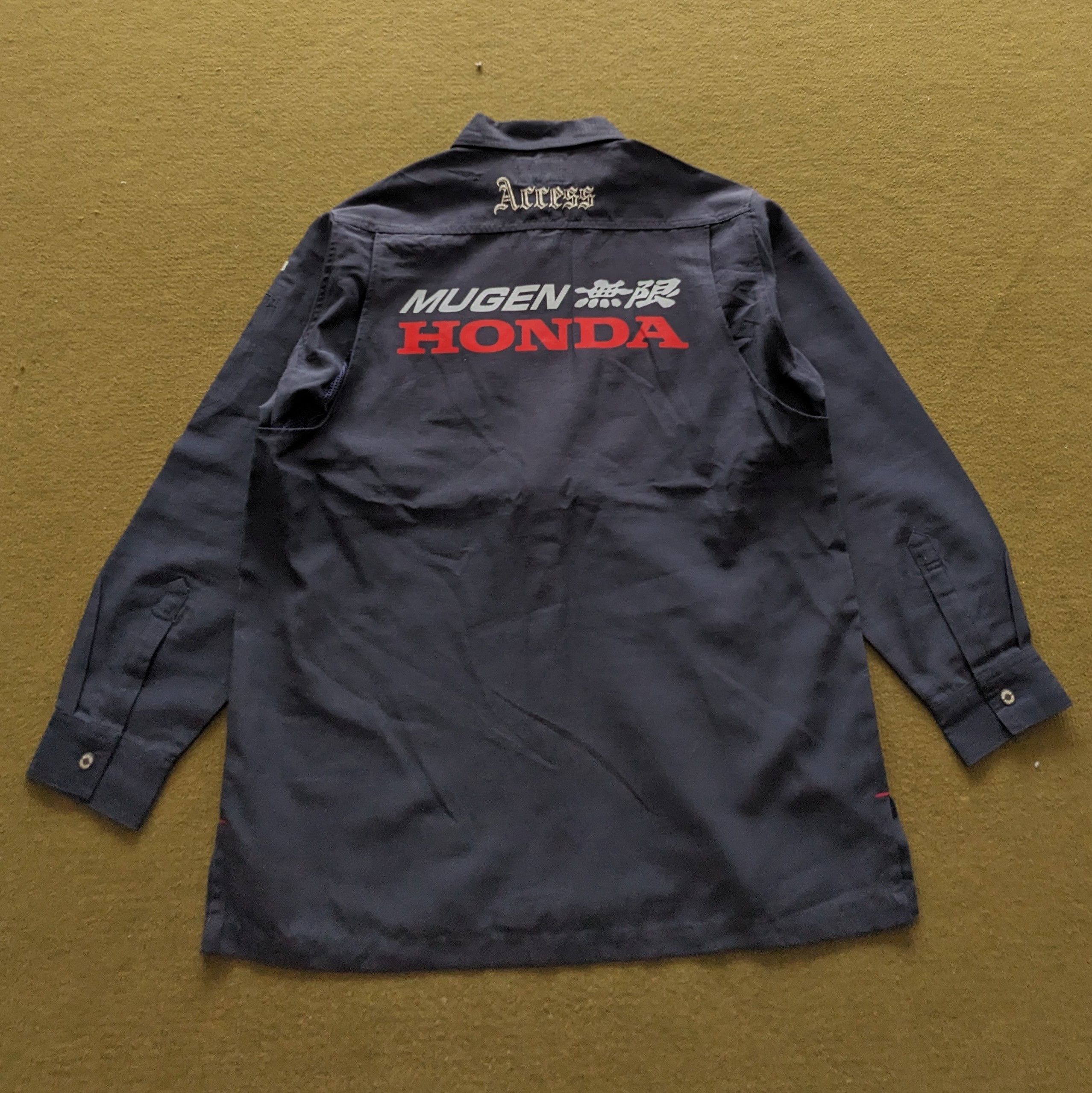 Honda Vintage MUGEN HONDA Racing Uniform Jacket Size US M / EU 48-50 / 2 - 1 Thumbnail