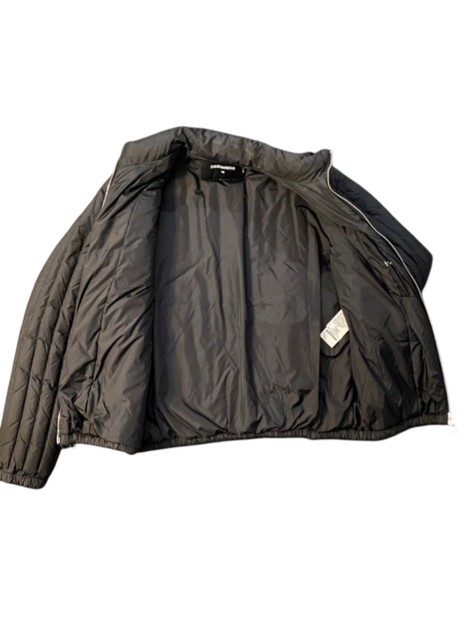 Dsquared2 Dsquared² Quilted Down Jacket with Vertical Stitch Channels Size US M / EU 48-50 / 2 - 5 Thumbnail