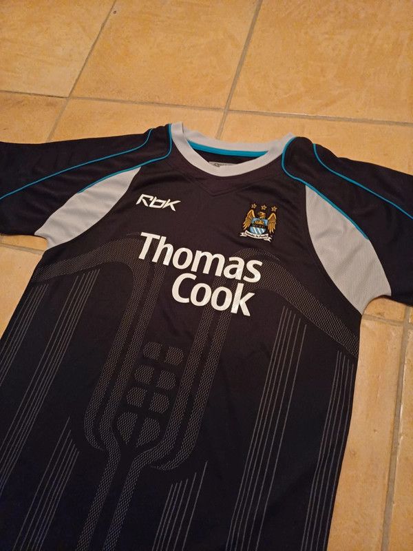 Reebok × Vintage Reebok Manchester city 2006/07 away shirt Size US M / EU 48-50 / 2 - 2 Thumbnail