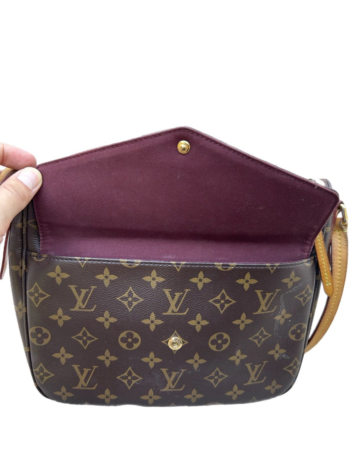 Louis Vuitton Brown Monogram Coated Canvas Mabillon Crossbody Bag Size ONE SIZE - 5 Thumbnail