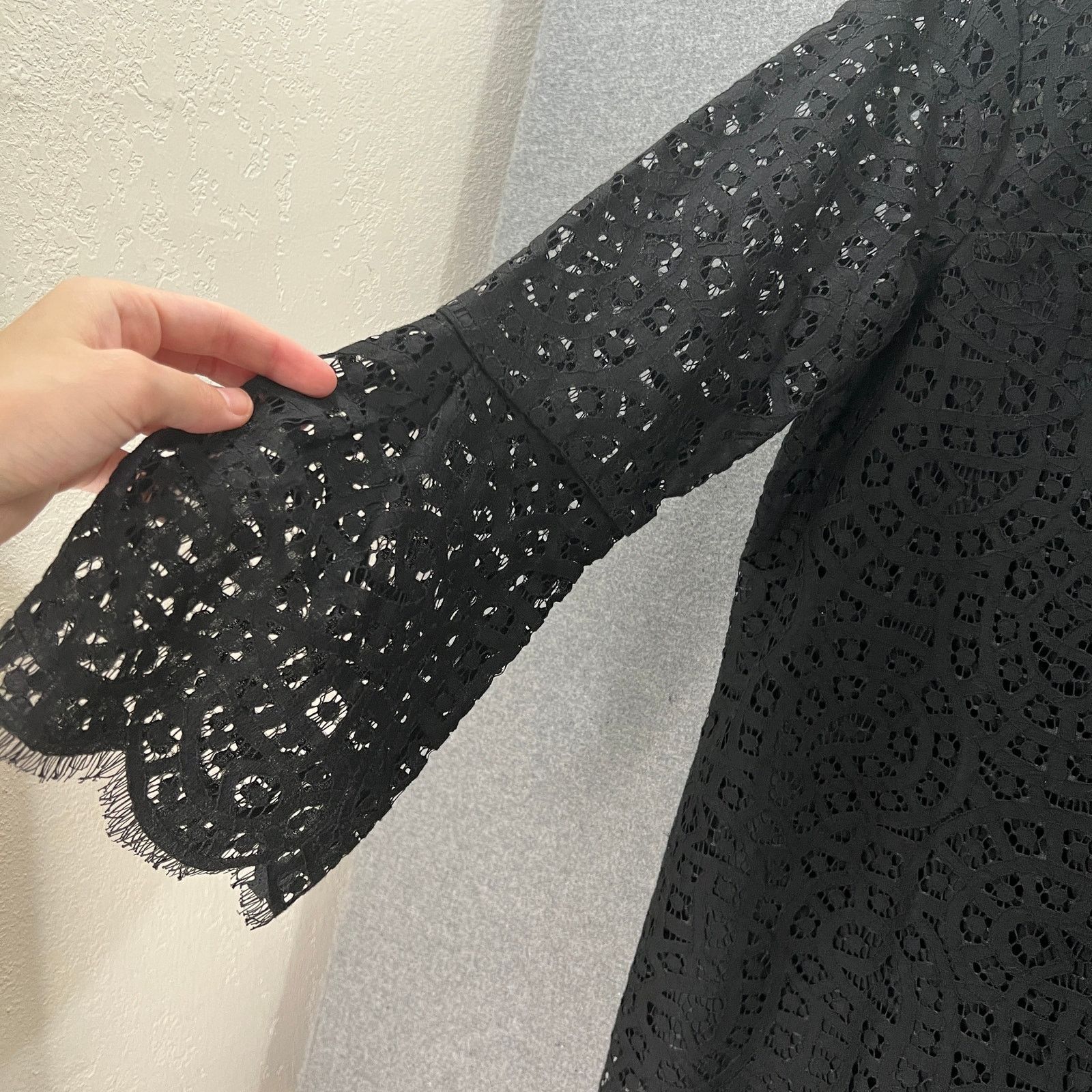 Gap Gap Black Lace Shirt Women Size M Casual Top Shirt Ladies Size M / US 6-8 / IT 42-44 - 10 Thumbnail