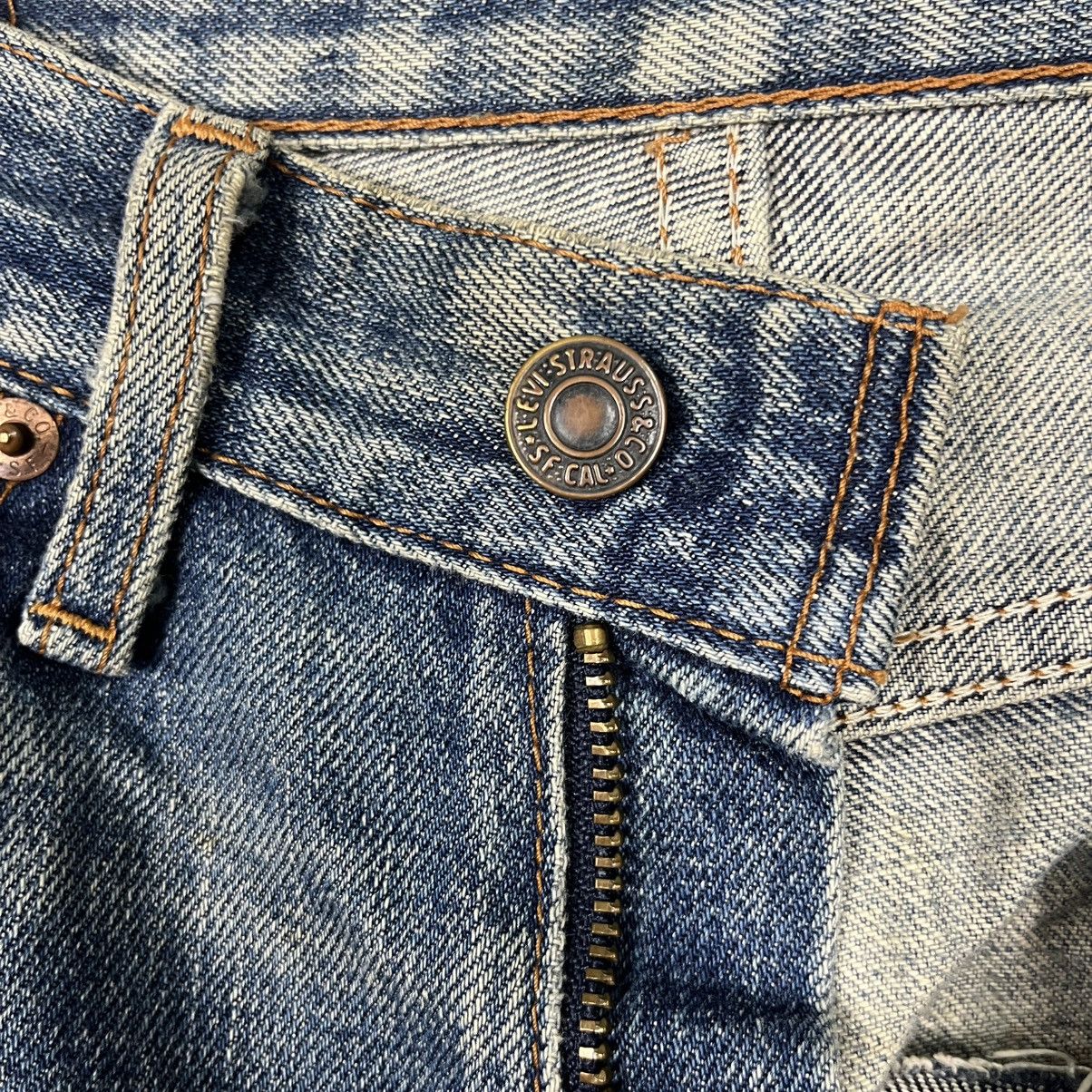Levi's Vinatage Levis Sashiko Custom Denim Jeans Size US 30 / EU 46 - 19 Thumbnail