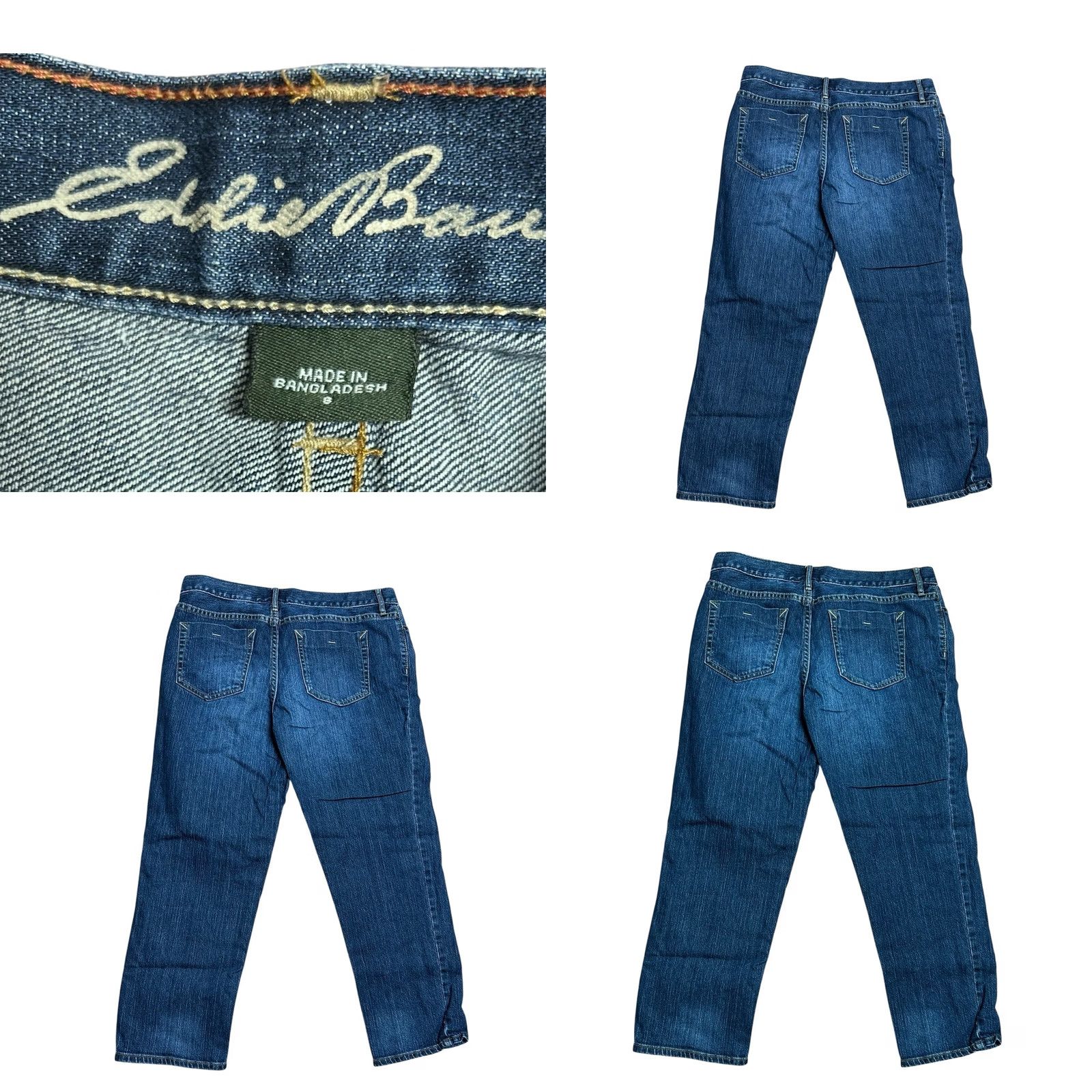 Eddie Bauer Eddie Bauer Jeans Women Sz 8 Blue Denim Curvy Stretch Casual Pants Straight Leg Jeans Regular Color Blue 5-Pocket Design Size 30" / US 8 / IT 44 - 9 Thumbnail