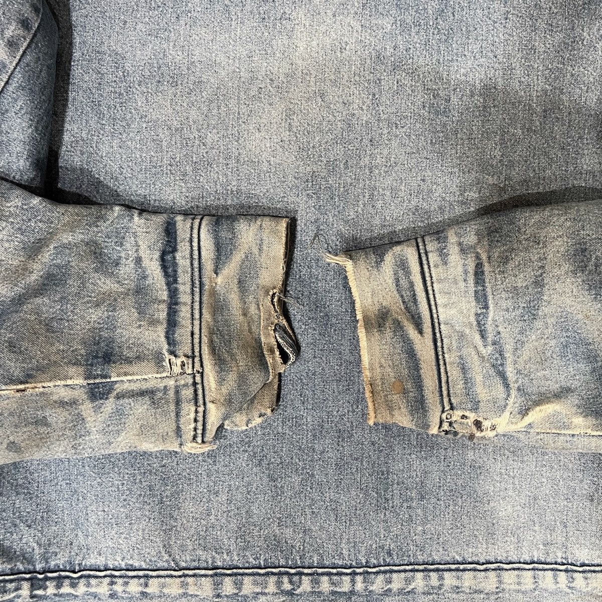 Vintage × Wrangler 80's Big Ben Wranglers Chore Barn Denim Jacket Size US S / EU 44-46 / 1 - 5 Thumbnail
