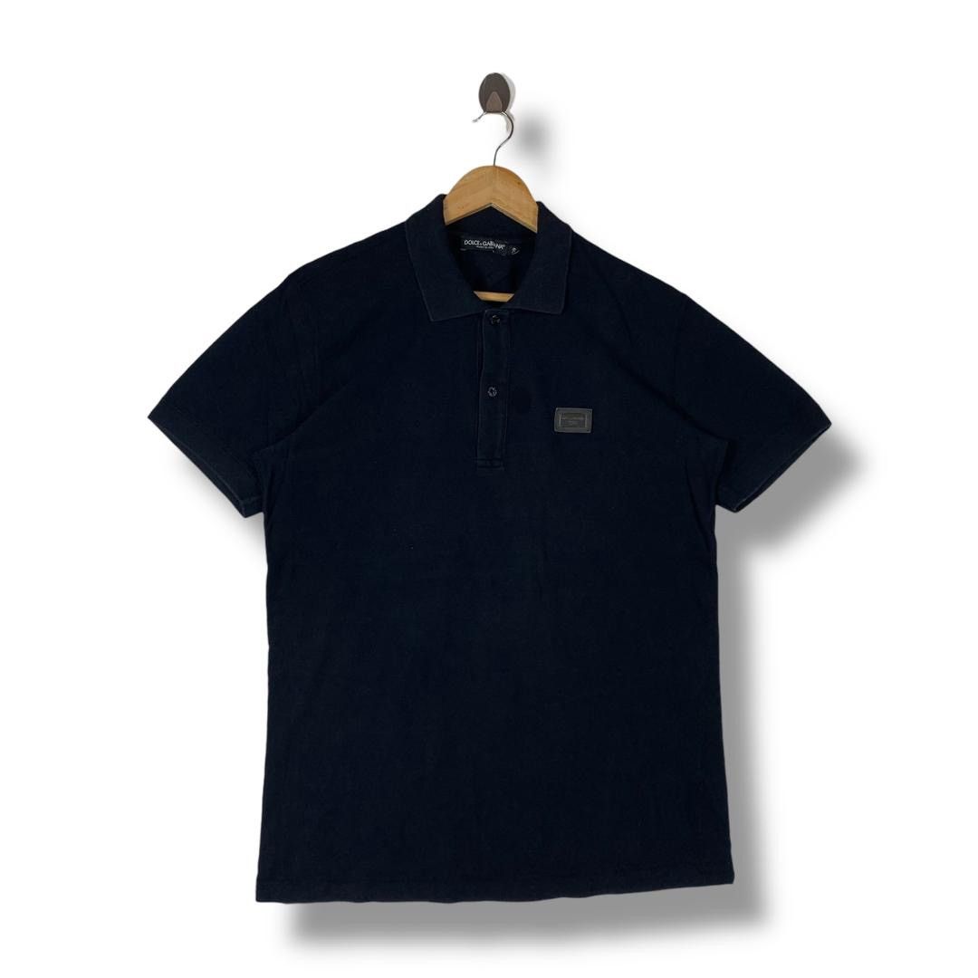 Dolce & Gabbana DOLCE & GABBANA small logo polo tee Size US M / EU 48-50 / 2 - 1 Thumbnail