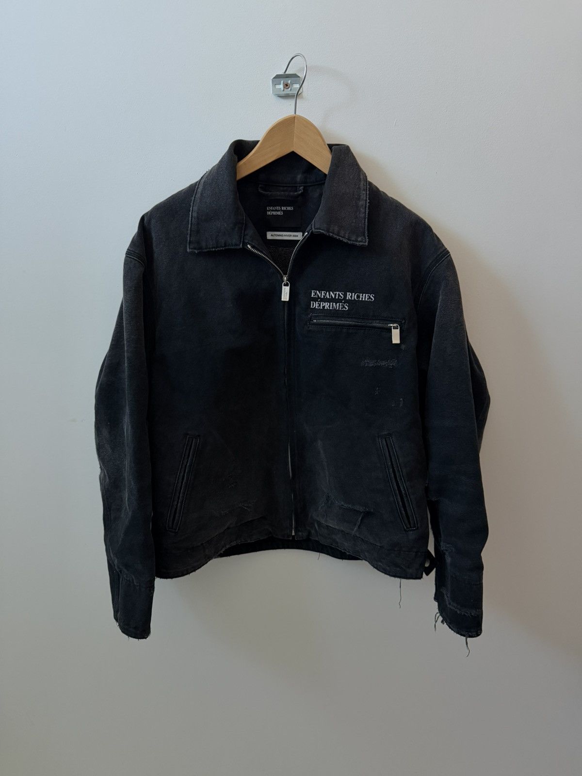 Enfants Riches Deprimes Enfants Riches Deprimes - Black Padded Work Jacket Size US S / EU 44-46 / 1 - 1 Thumbnail