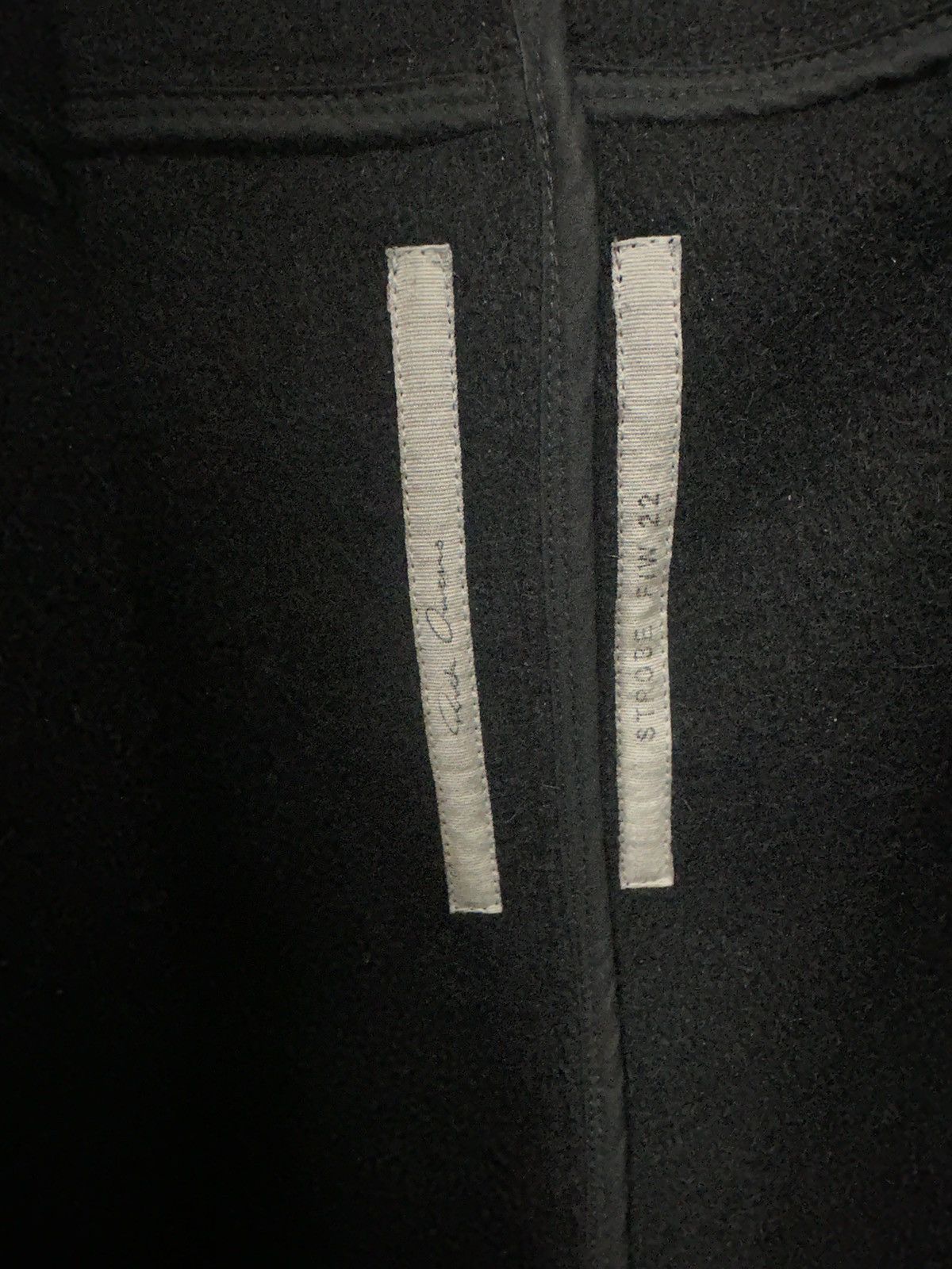 Rick Owens FW22 ‘STROBE’ Boiled Wool Peter Jacket Size US M / EU 48-50 / 2 - 7 Thumbnail