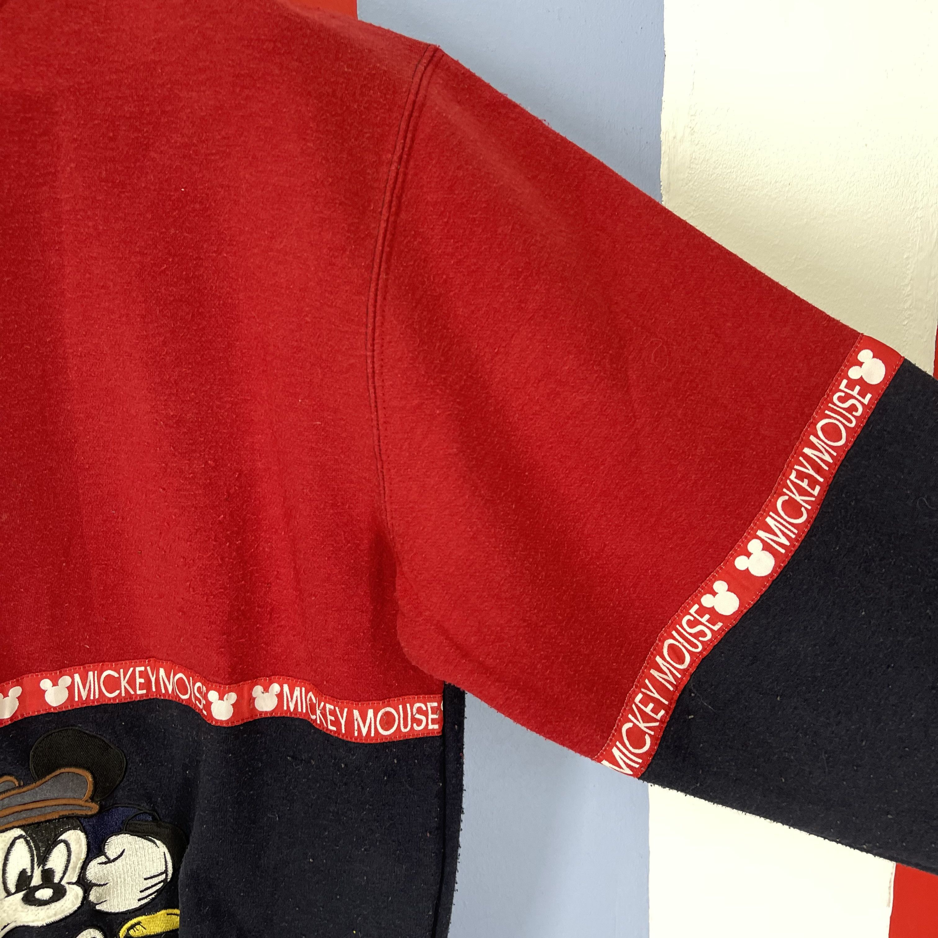 Disney Vintage MICKEY MOUSE Nice Design Sweatshirt #1995/13 Size US M / EU 48-50 / 2 - 5 Thumbnail