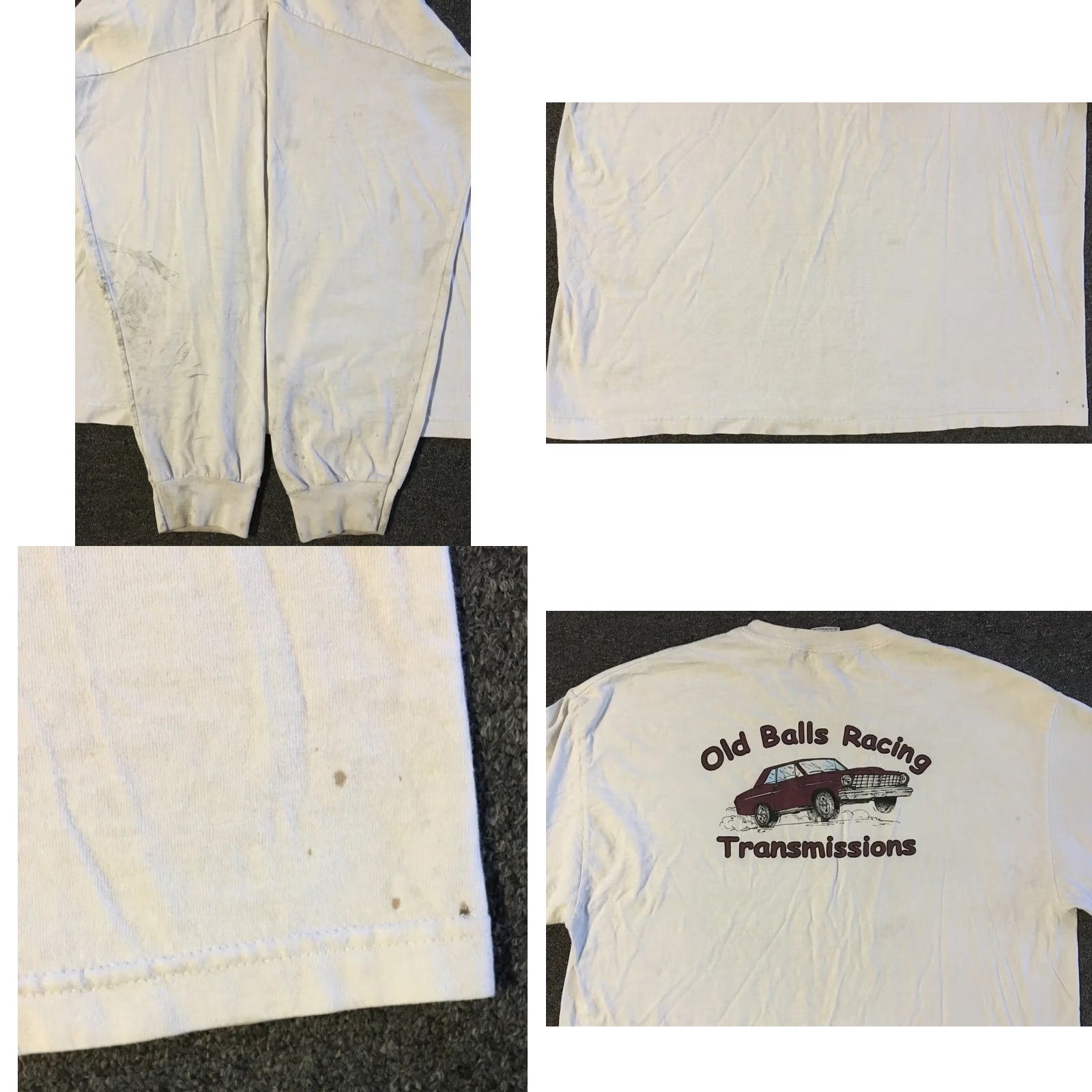 Thrasher VINTAGE Thrashed Shirt 2XL White Cowboys? (Note: This is incorrect per rules) Size US XXL / EU 58 / 5 - 8 Thumbnail