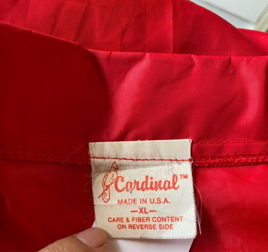 Vintage VINTAGE CARDINAL COACH JACKET Size US XL / EU 56 / 4 - 6 Thumbnail