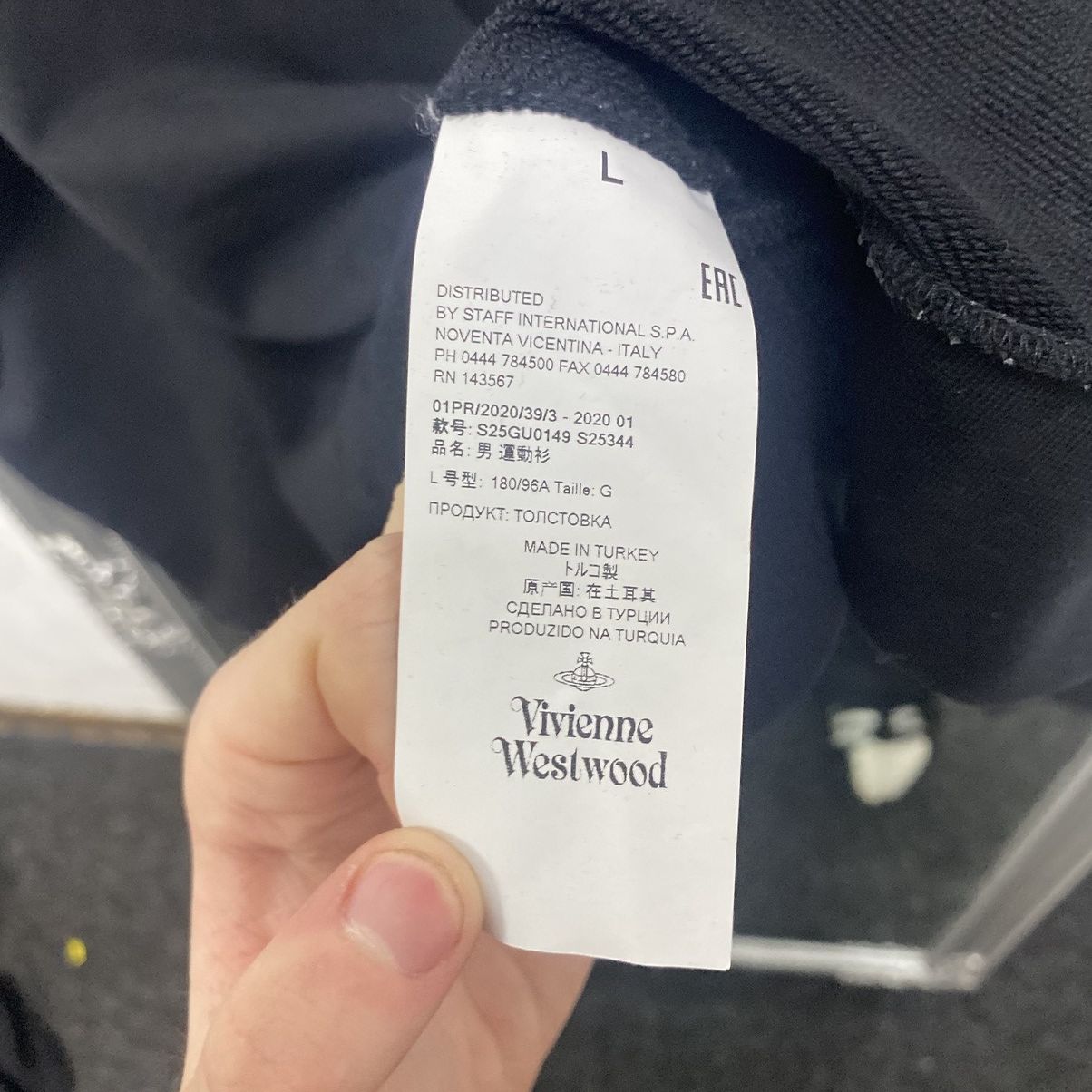 Vivienne Westwood Vintage Vivienne Westwood Sweatshirt Orb Logo Basic Pullover Size US L / EU 52-54 / 3 - 7 Thumbnail