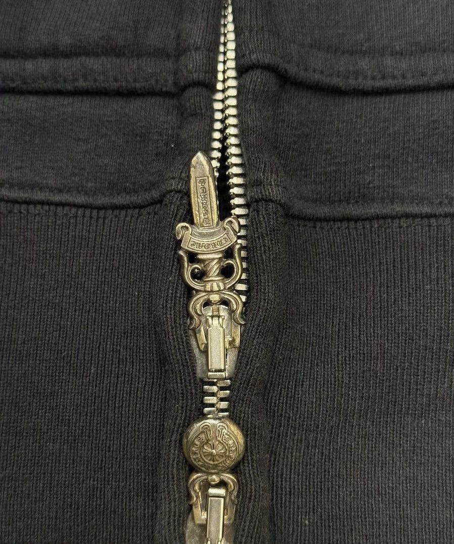 Chrome Hearts Chrome Hearts M Silver Cross Patches Zip Up Hoodie Size US M / EU 48-50 / 2 - 5 Thumbnail