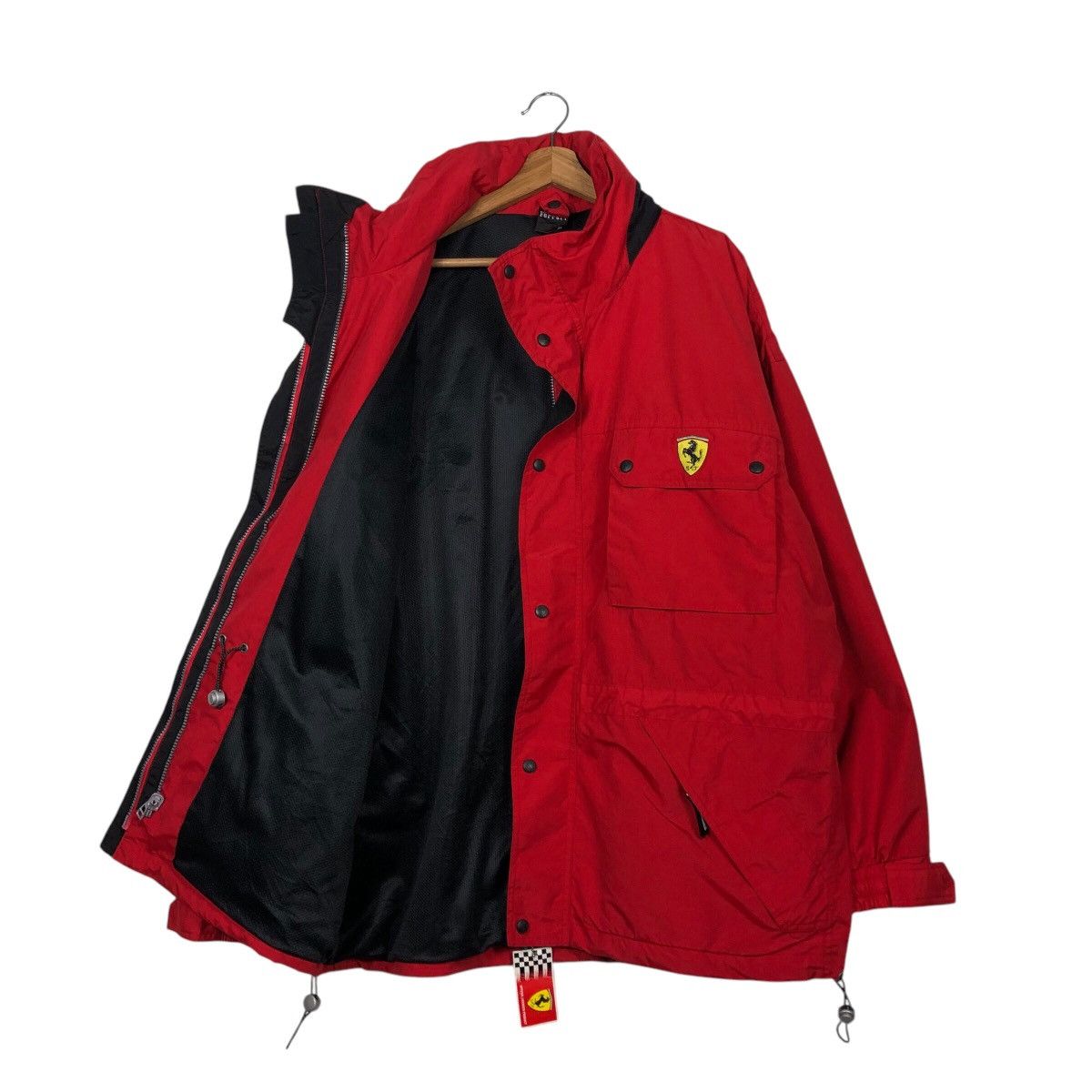 Japanese Brand 📌Vintage Zipper Jacket Racing Ferrari New With Tag Size US XL / EU 56 / 4 - 12 Thumbnail