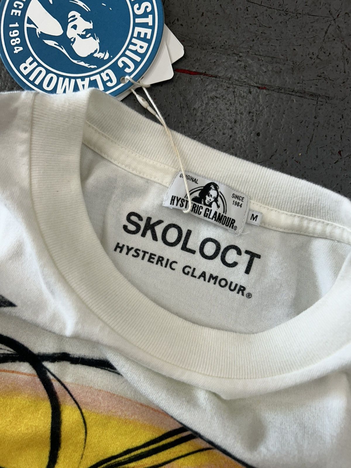 Hysteric Glamour Hysteric glamour x Skoloct T-Shirt Size Medium NEW Size US M / EU 48-50 / 2 - 4 Thumbnail