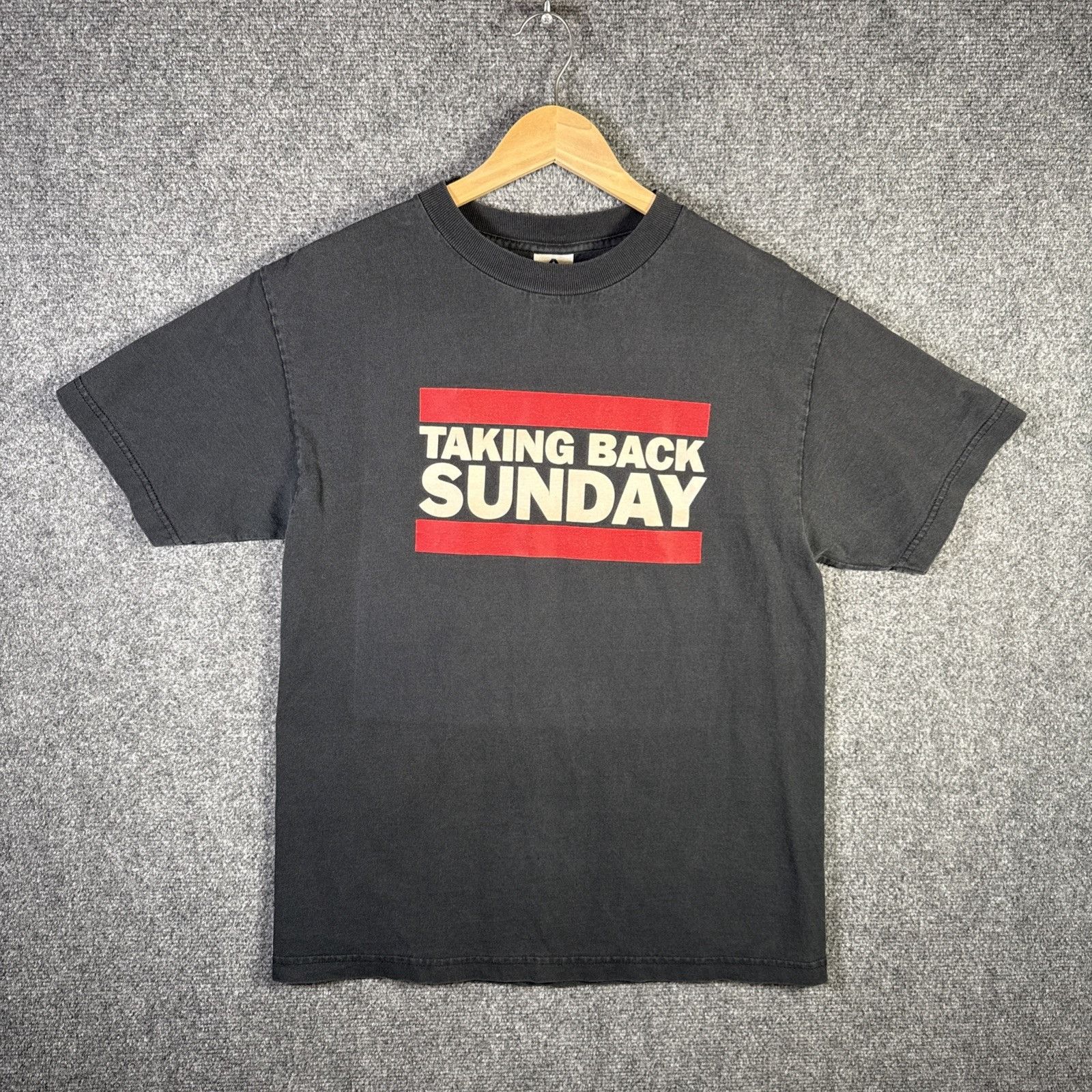 Rap Tees Vintage Taking Back Sunday Shirt Medium Black Y2K Run DMC Size US M / EU 48-50 / 2 - 1 Thumbnail