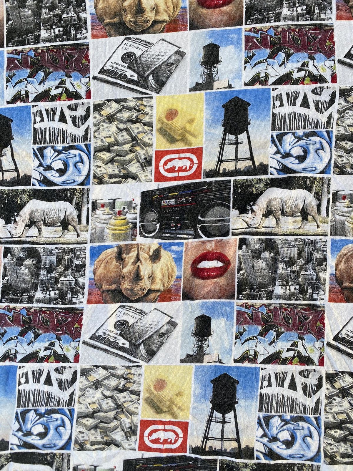 Ecko Unltd. × Vintage 🔥Rare Vintage Echo Unlimited Full Print🔥 Size US XL / EU 56 / 4 - 5 Thumbnail