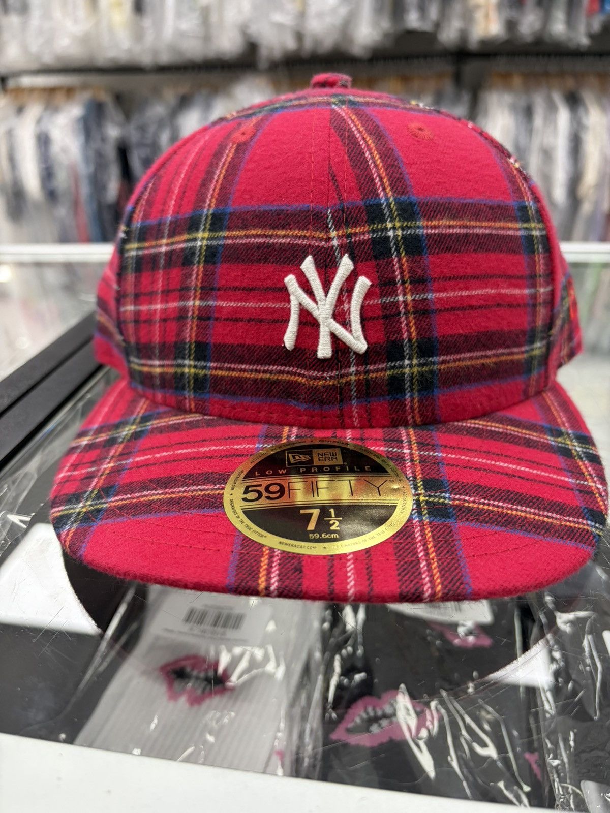 Kith × New Era × New York Yankees Kith x New York Yankees New Era Cap "Plaid" Size ONE SIZE - 1 Thumbnail
