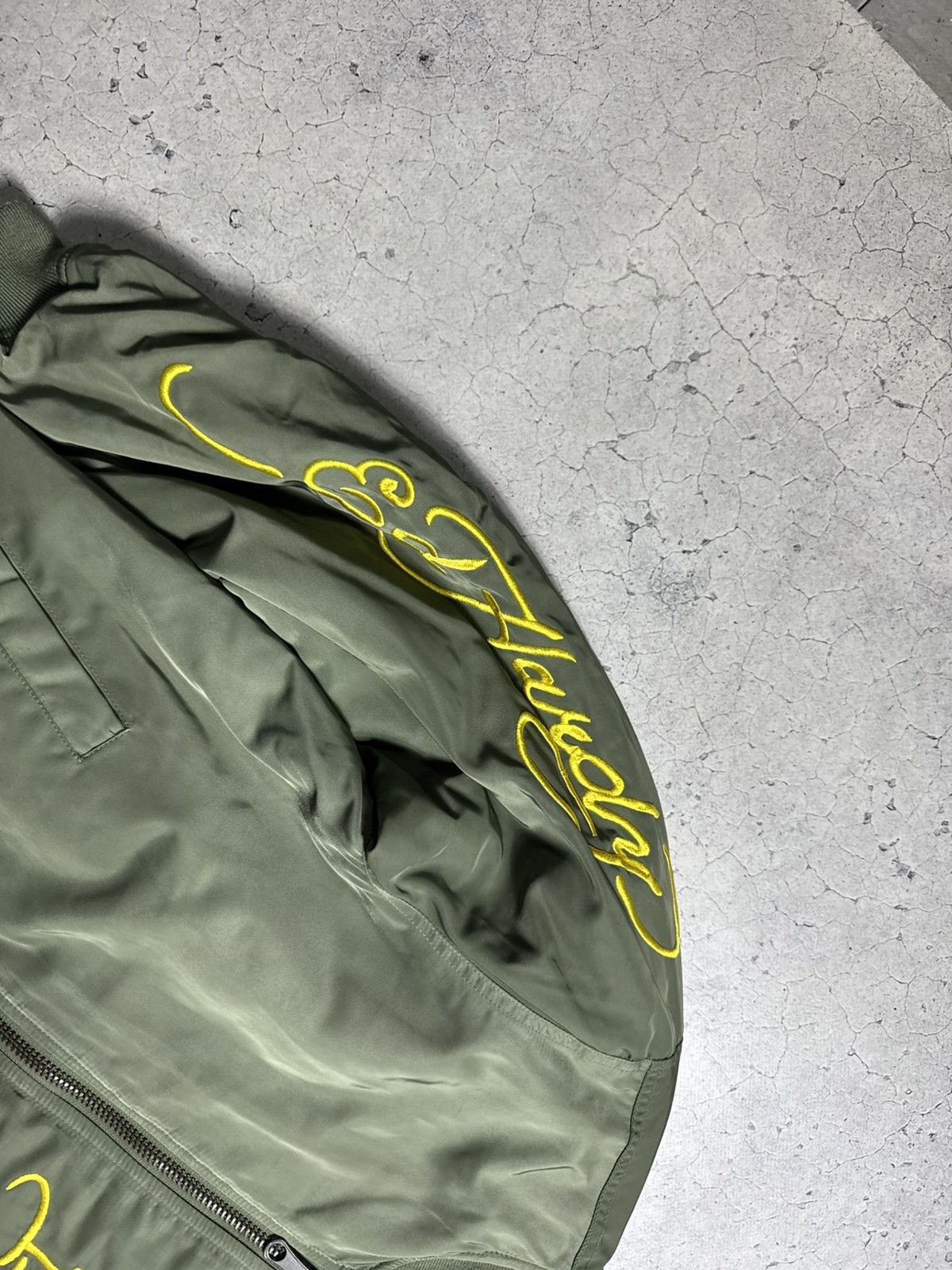 Ed Hardy Ed Hardy Big Logo Bomber Jacket Size S Size US S / EU 44-46 / 1 - 2 Thumbnail