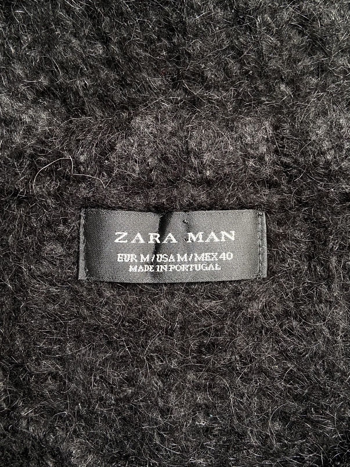 Zara ZARA MAN Black Knit Sweater Size US S / EU 44-46 / 1 - 12 Thumbnail