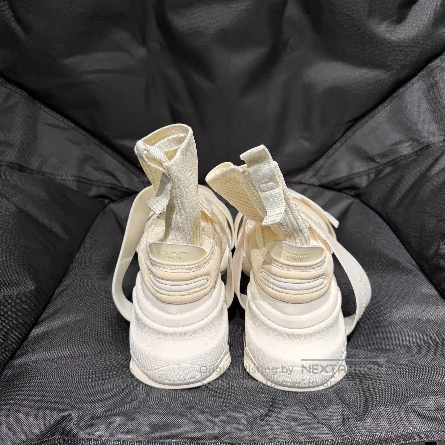 Balmain Balmain White Mid-Calf Casual Shoes. Size US 11 / EU 44 - 4 Thumbnail