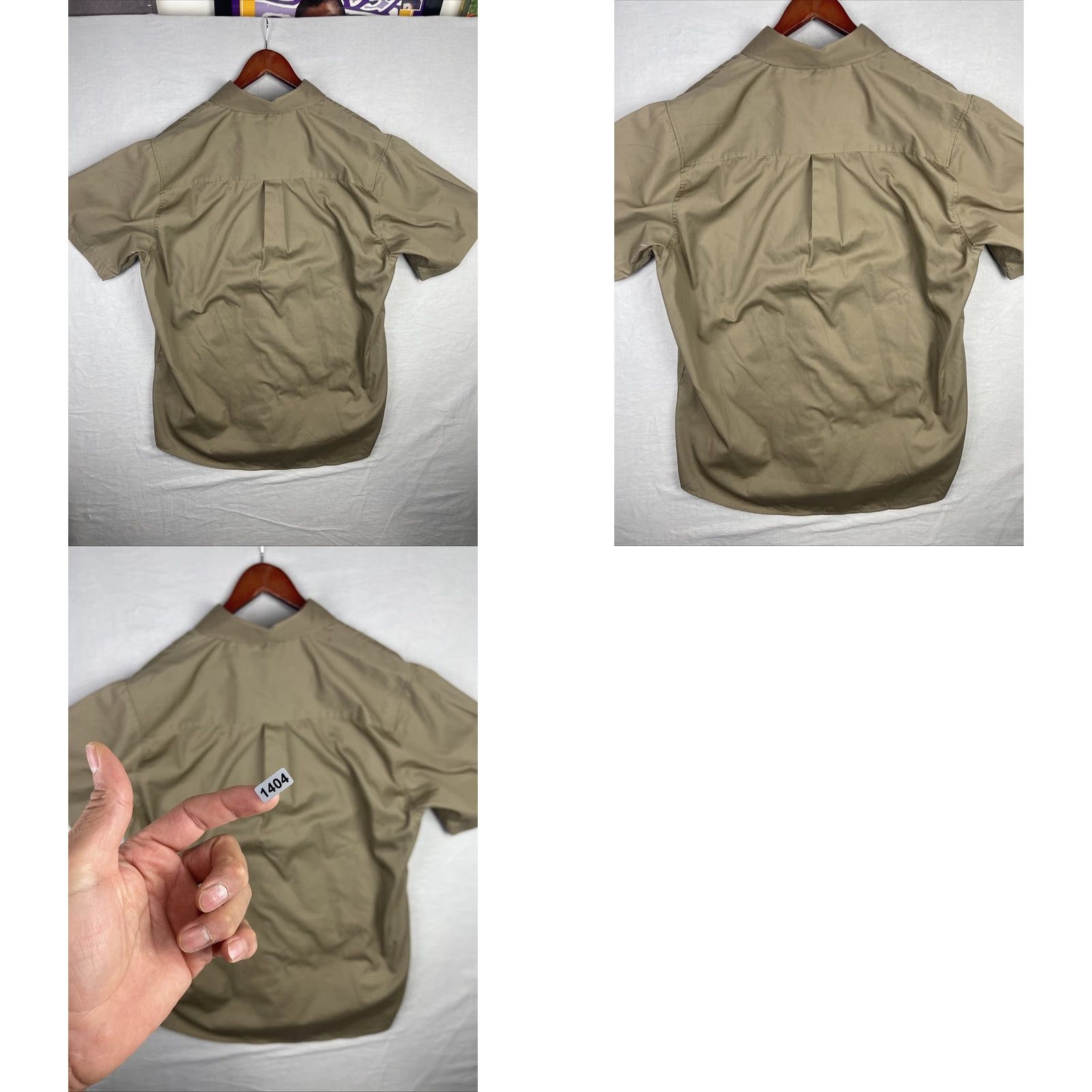 Vintage Dixxon Shirt XL Khaki Short Sleeve Button-Up D-Tech Workforce Form and Function Button-Up Shirt Mens Size US XL / EU 56 / 4 - 9 Thumbnail