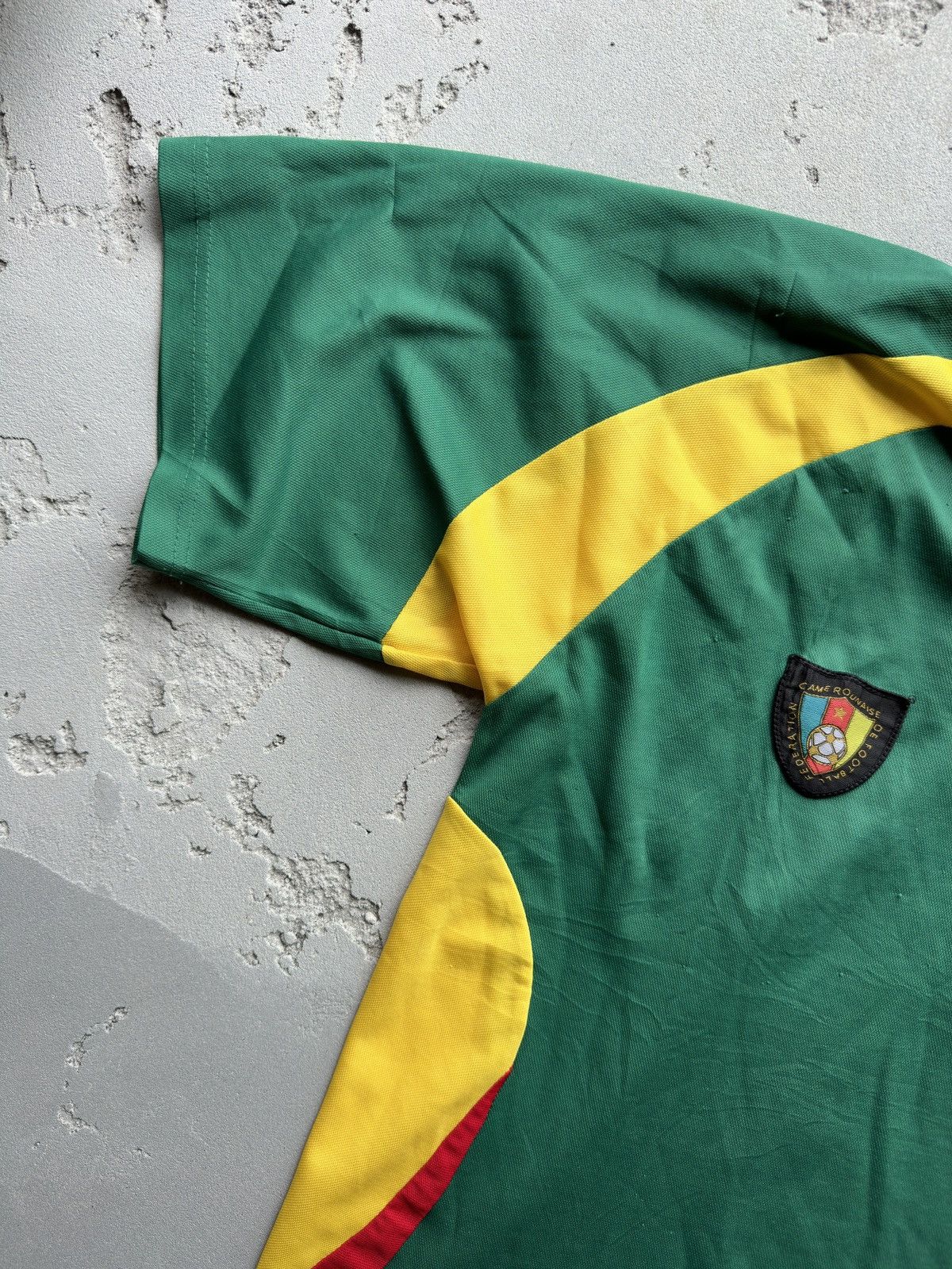 Puma Puma 2000-02 Cameroon Home Soccer Jersey Size US XL / EU 56 / 4 - 3 Thumbnail