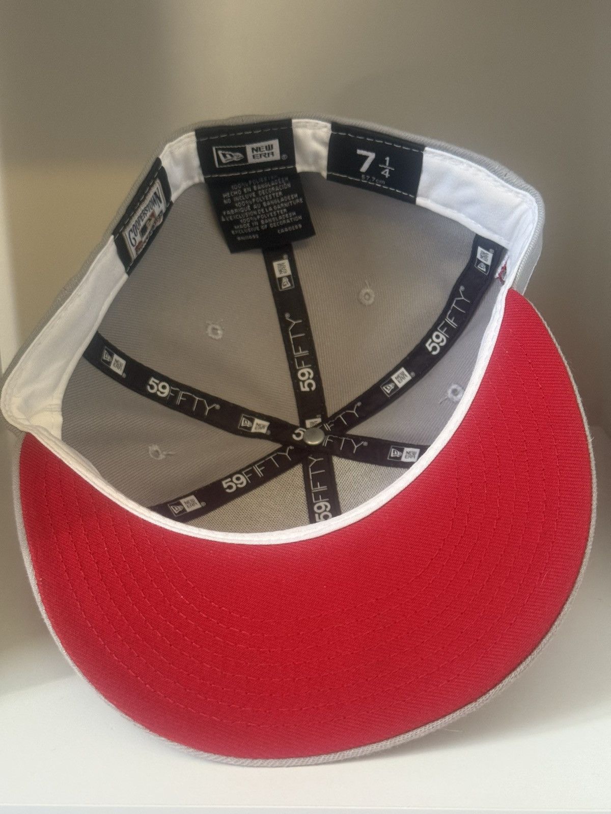 New Era New Era Montreal Expos 59FIFTY Gray Red Olympic Stadium Size ONE SIZE - 4 Thumbnail