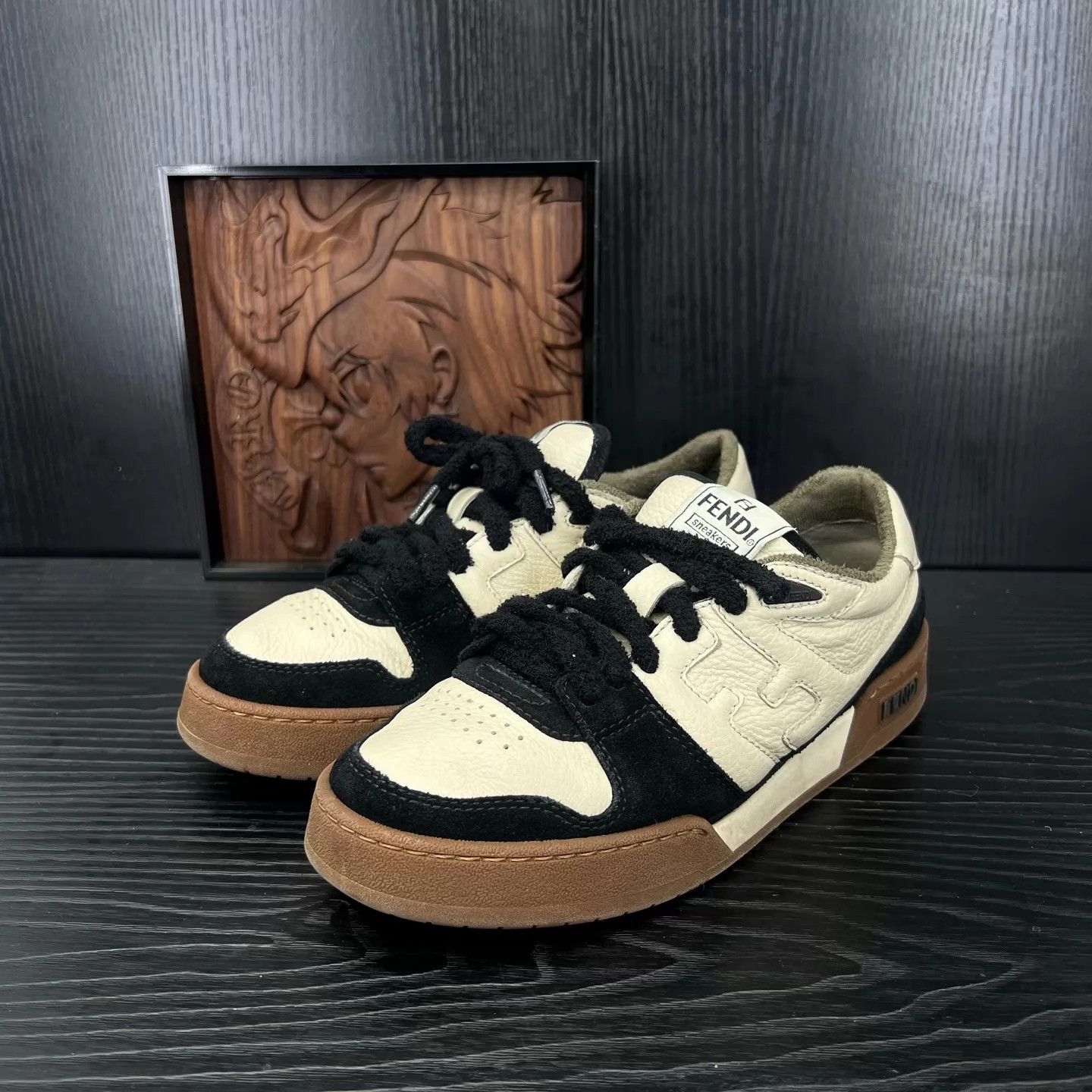 Fendi Fendi Match Black & White Size 5/39 Liner Wear Size US 6 / EU 39 - 1 Thumbnail