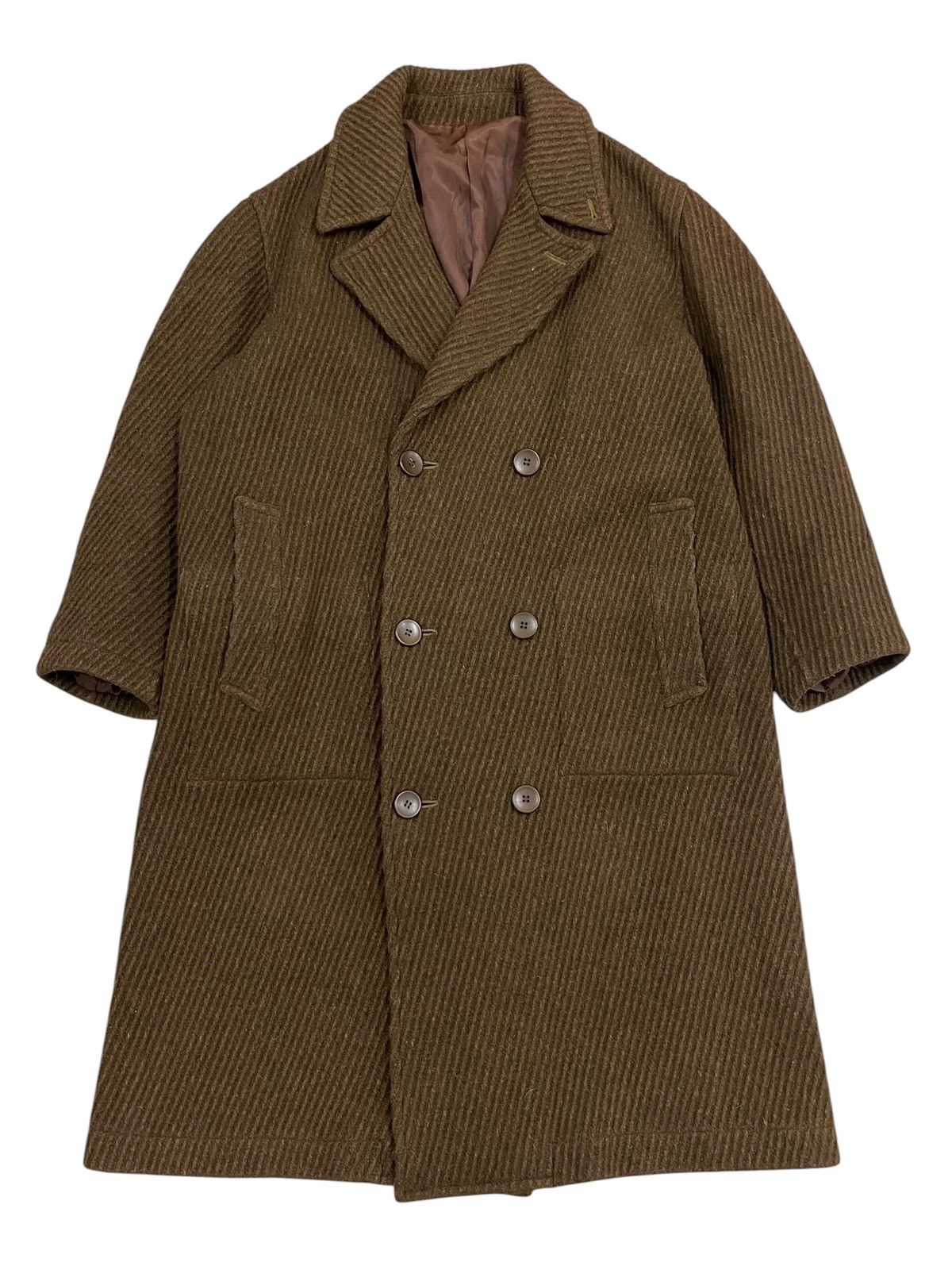 Yohji Yamamoto 🔥Rare Piece🔥Y’s by Yohji Yamamoto Wool Double-Breasted Coat Size US L / EU 52-54 / 3 - 2 Thumbnail