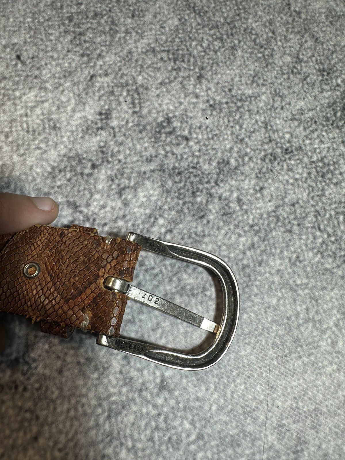 Other Y2K Snake Belts Streetwear Leather Avant Garde Vintage USA Size ONE SIZE - 4 Thumbnail