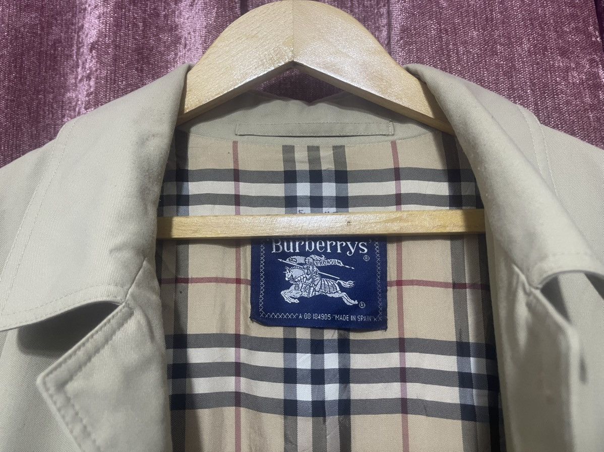 Burberry × Burberry Prorsum × Vintage VINTAGE BURBERRYS TRENCH COAT NOVA CHECK BEIGE Size US XL / EU 56 / 4 - 8 Thumbnail
