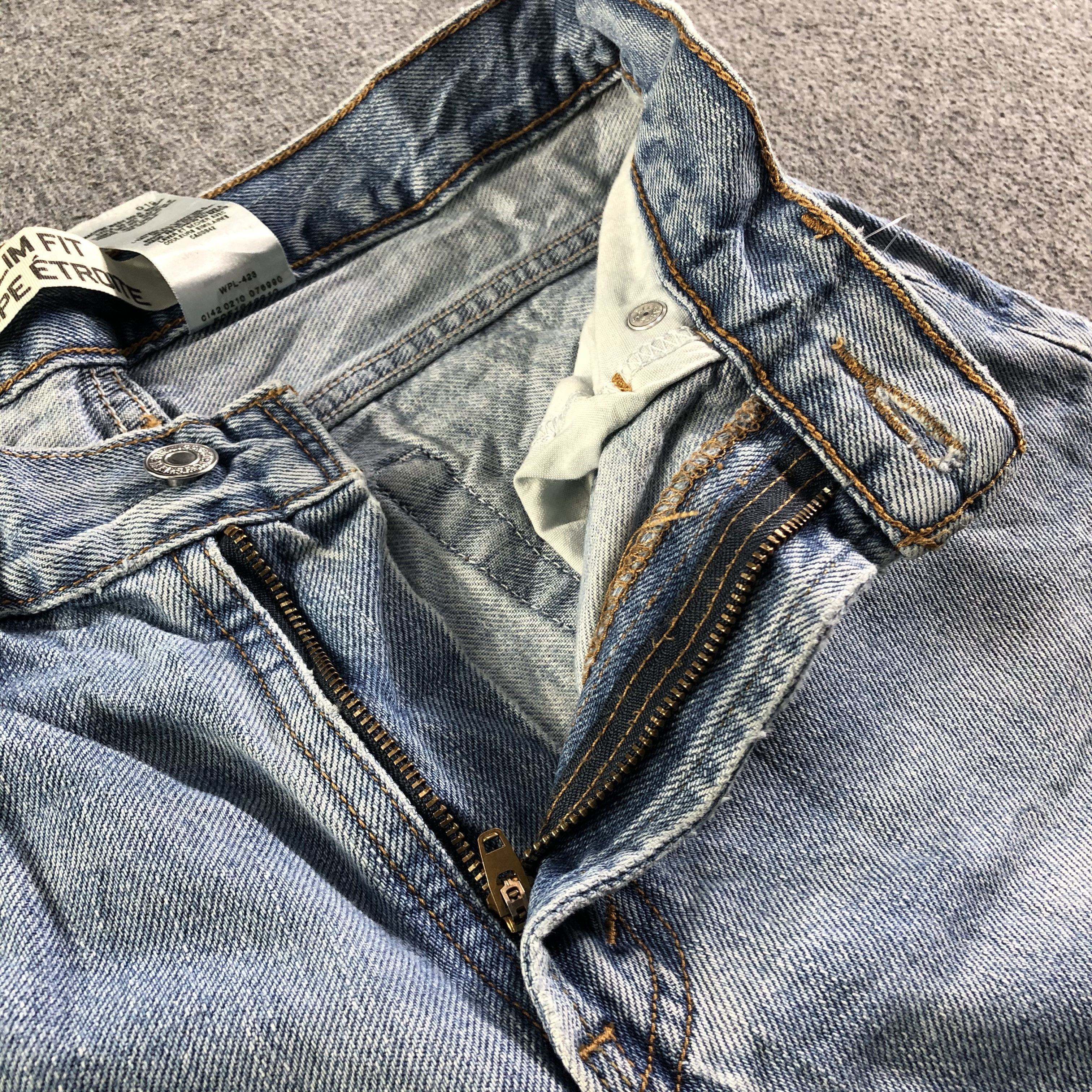 Levi's Vintage Blue Wash Levis 516 Jeans-J4220 Size US 28 / EU 44 - 8 Thumbnail