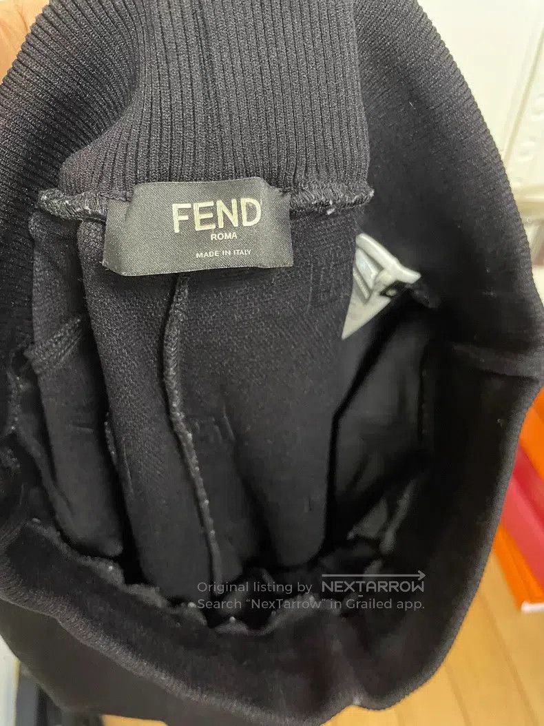 Fendi Fendi Dark pattern double F embroidered drawstring sweatpa Size US 34 / EU 50 - 7 Thumbnail