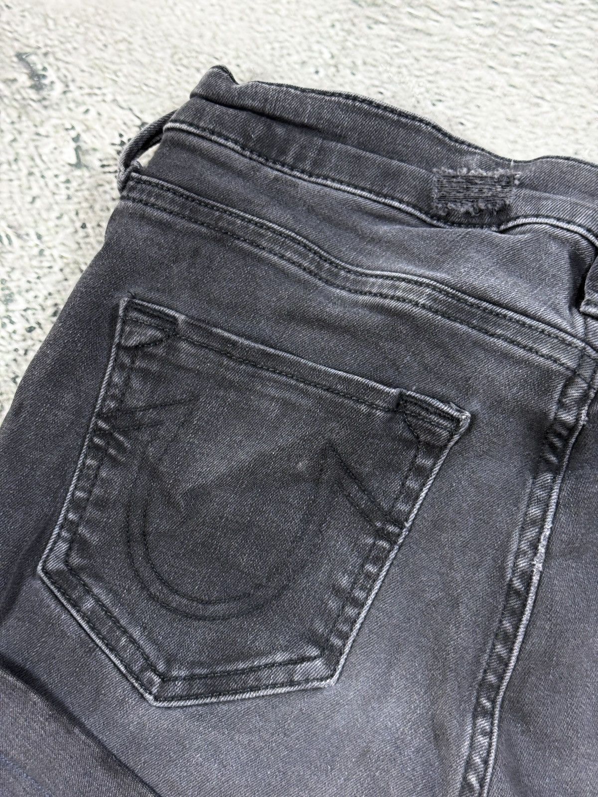 True Religion True Religion vintage black denim shorts mini Size 28" / US 6 / IT 42 - 3 Thumbnail