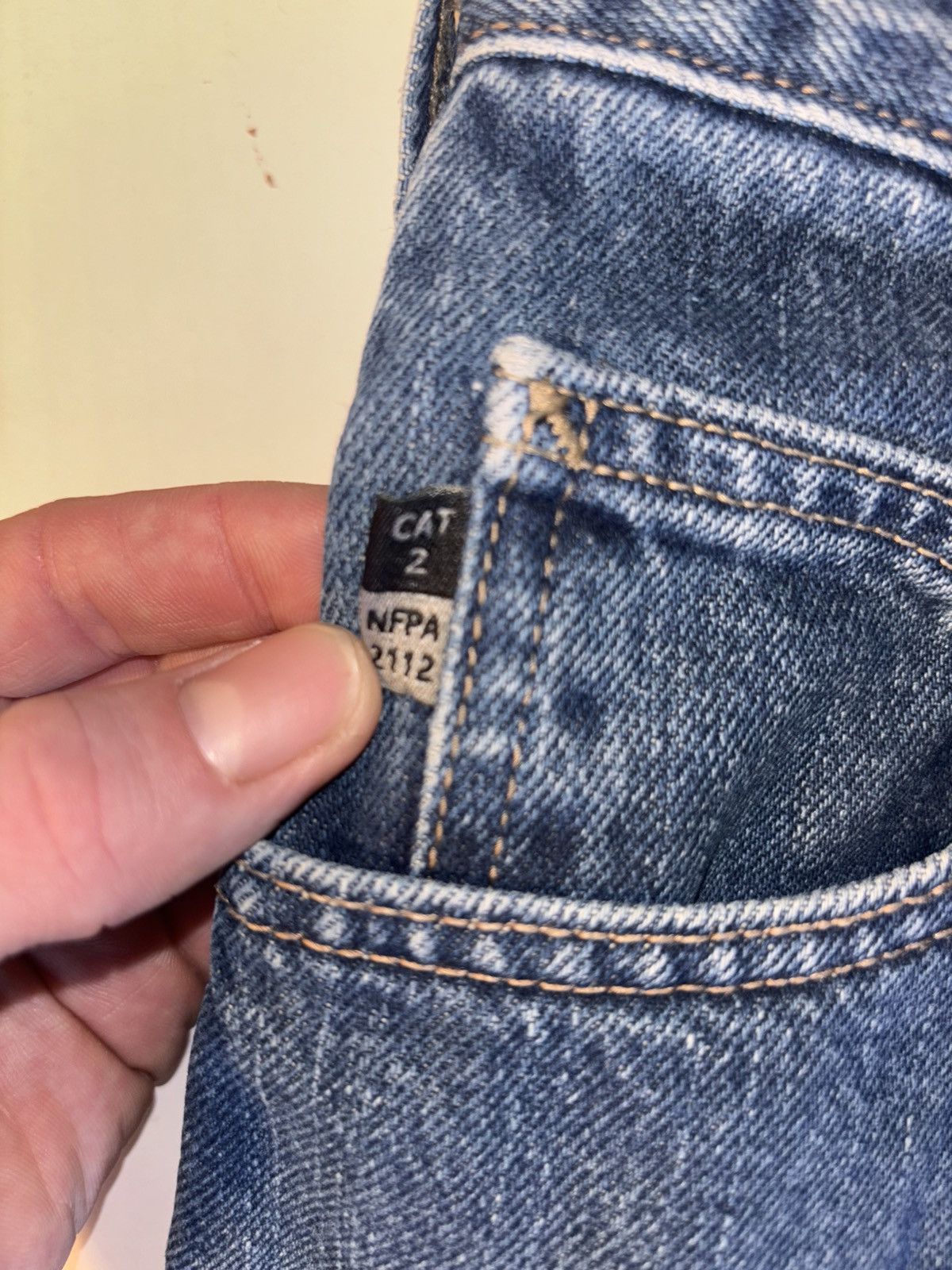 Carhartt Carhartt FR Relaxed Fit Straight Leg Workwear Jeans 33x34 Size US 33 - 2 Thumbnail