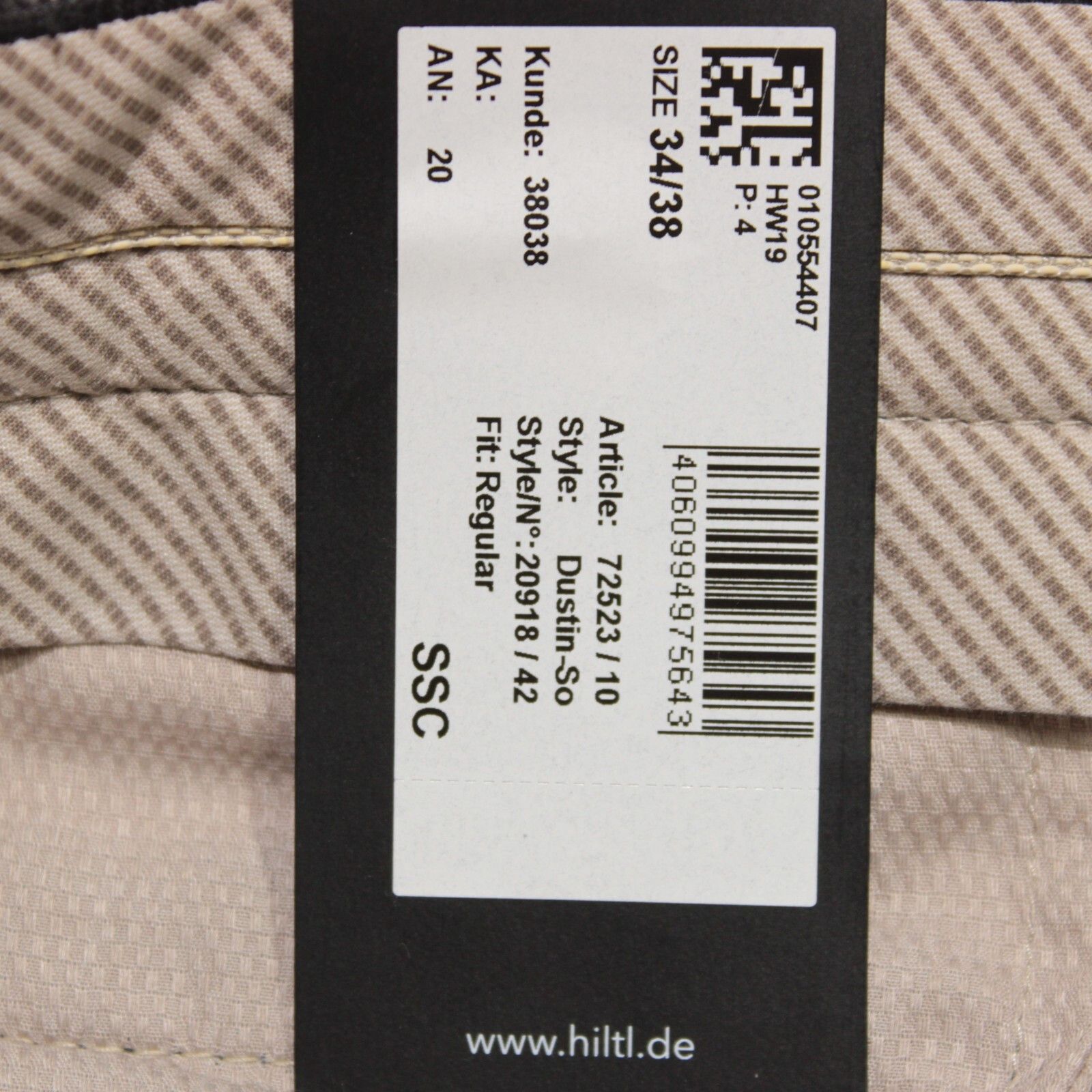 Hiltl Hiltl New with tags Chino Size 34 US In Black Size US 34 / EU 50 - 5 Thumbnail