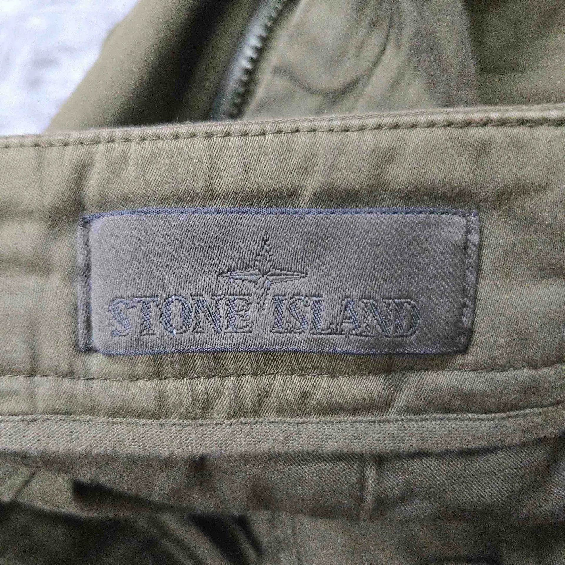 Stone Island stone island olive green cargo pants Size US 31 - 3 Thumbnail