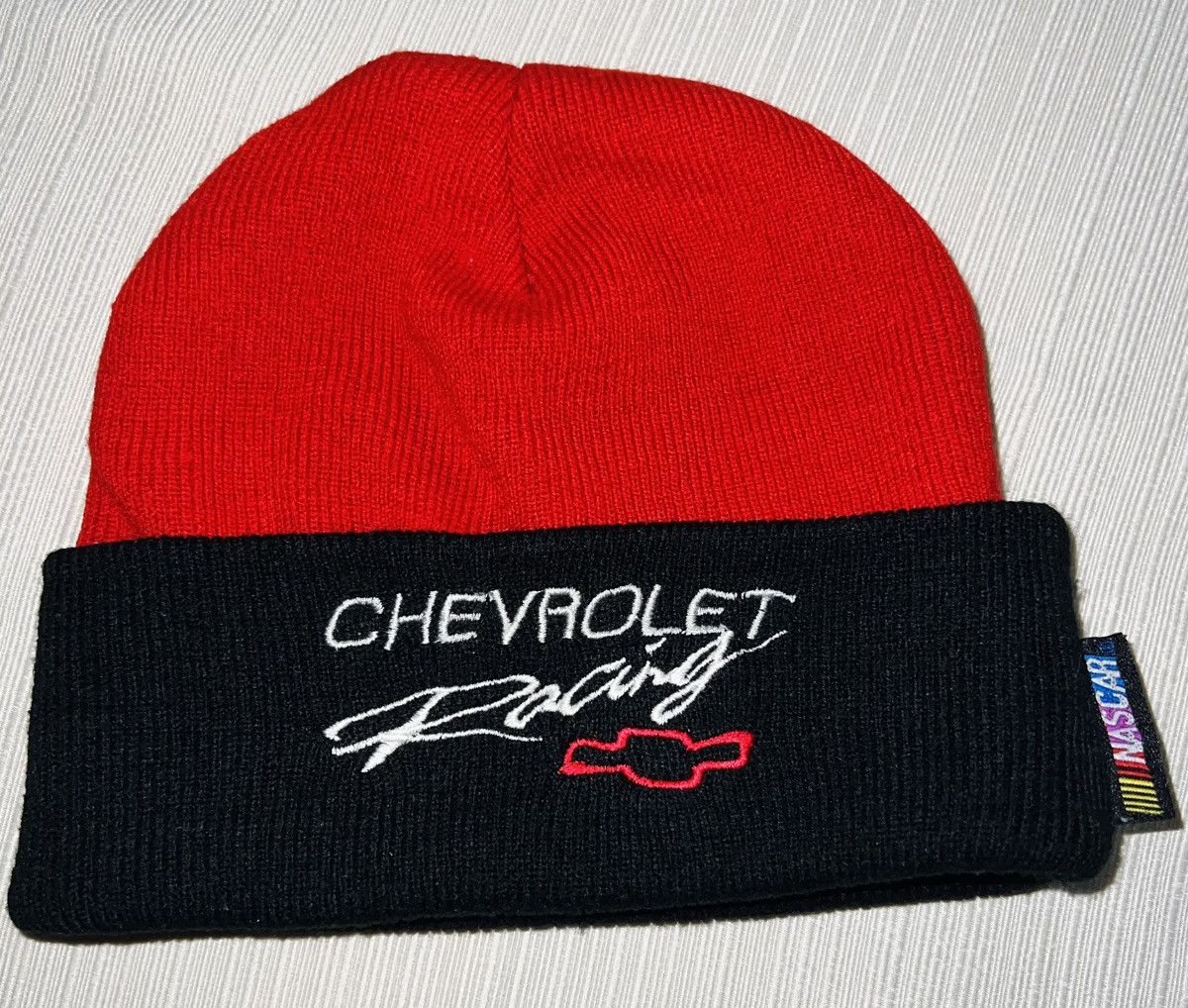 NASCAR × Vintage VINTAGE CHEVROLET RACING BEANIE Size ONE SIZE - 2 Thumbnail