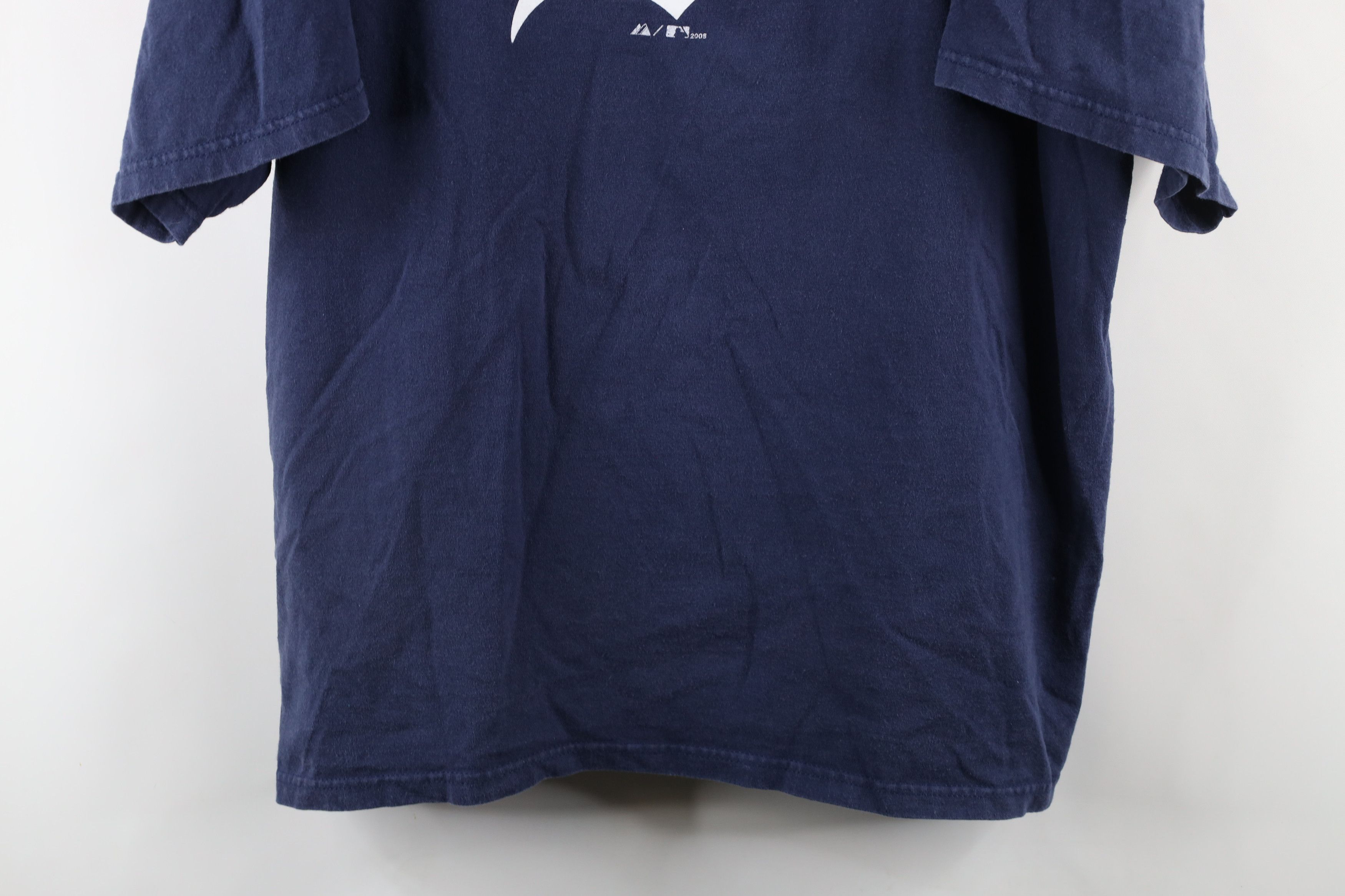 Majestic × Vintage Vintage Y2K 2008 Majestic English D Detroit Tigers T-Shirt Size US XXL / EU 58 / 5 - 3 Thumbnail