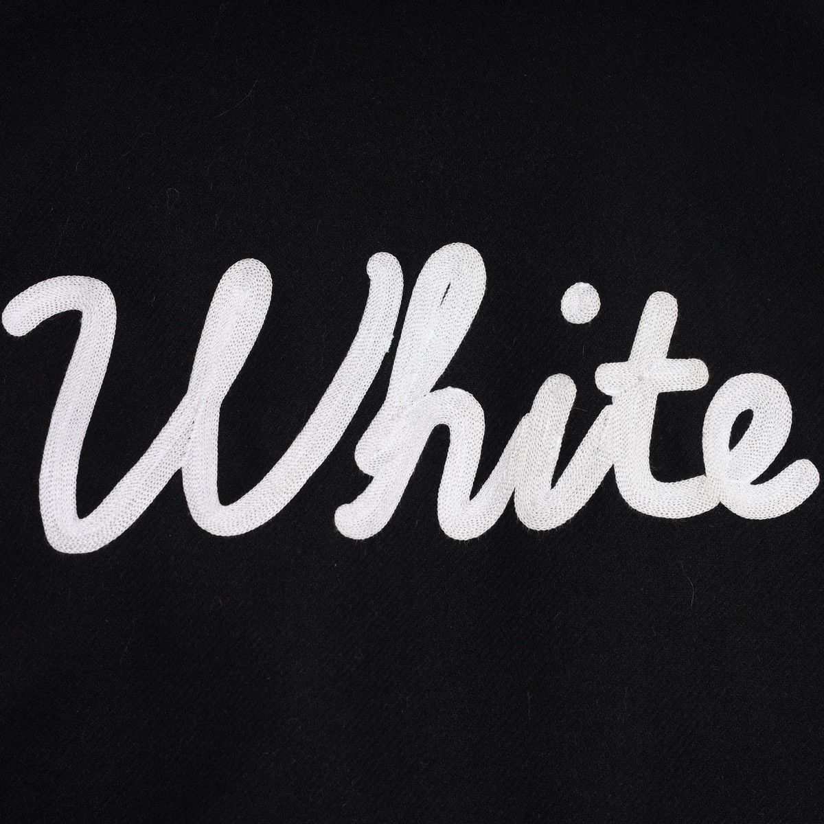 Off-White Off White Vintage Coat W Patches Logo Bar Wool Size US XS / EU 42 / 0 - 16 Thumbnail