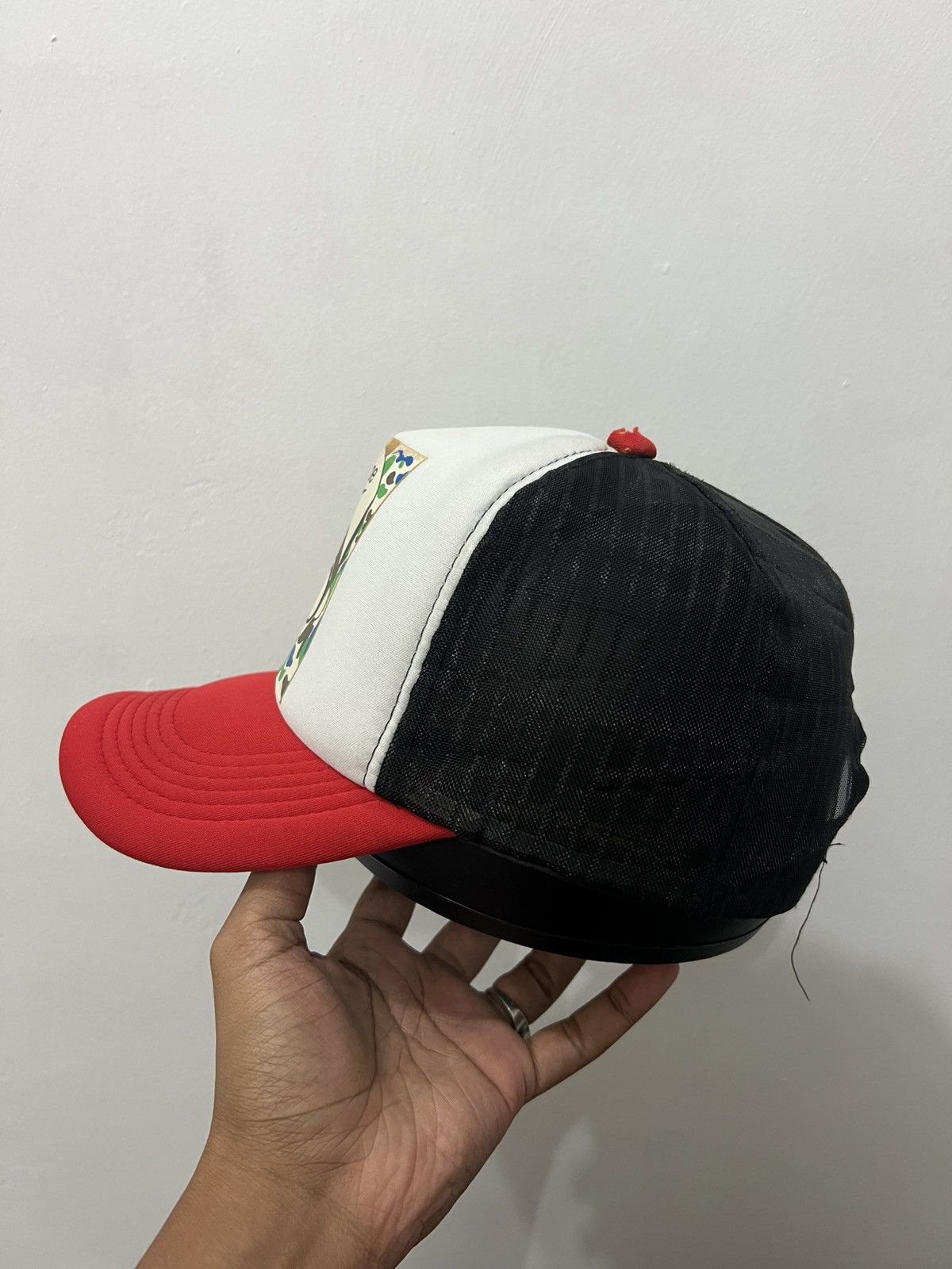 Japanese Brand Bating Ape Bape Trucker Hat Size ONE SIZE - 2 Thumbnail