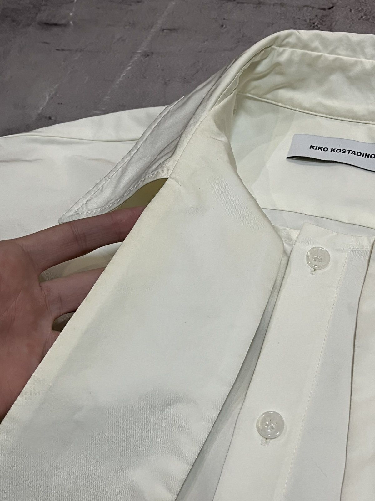 Kiko Kostadinov Kiko Kostadinov Bow Shirt 00082020 Tulcea Size US XS / EU 42 / 0 - 15 Thumbnail