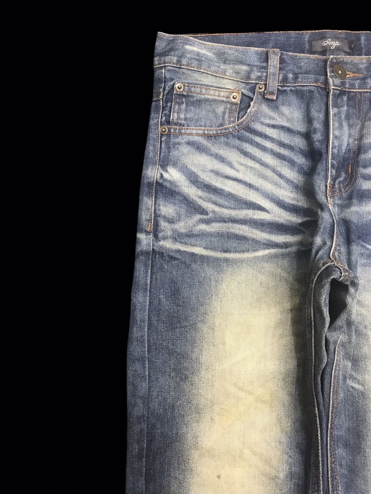 Japanese Brand × Seditionaries 💥90s Style💥imp Sick Fades Slim Fit Dirty Denim F299 Size US 32 / EU 48 - 4 Thumbnail